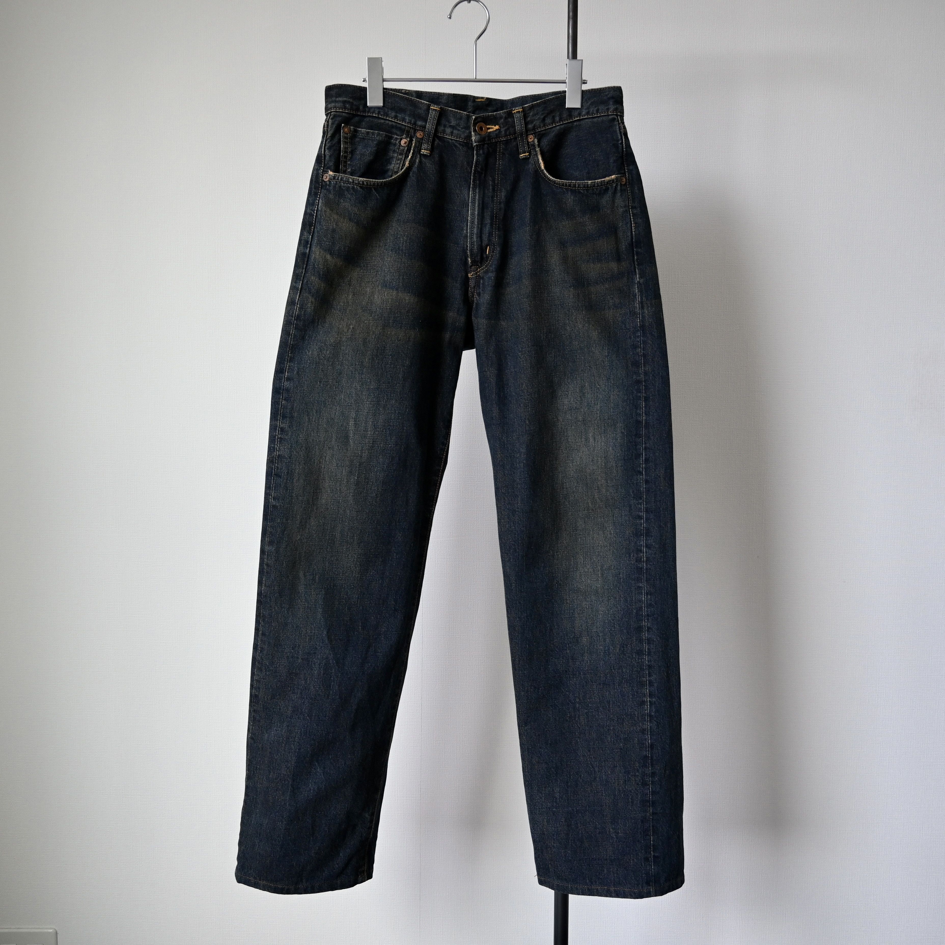 Edwin VTG 1990s EDWIN selvedged jeans, muddy wash, made in Japan Size US 32 / EU 48 - 1 Thumbnail