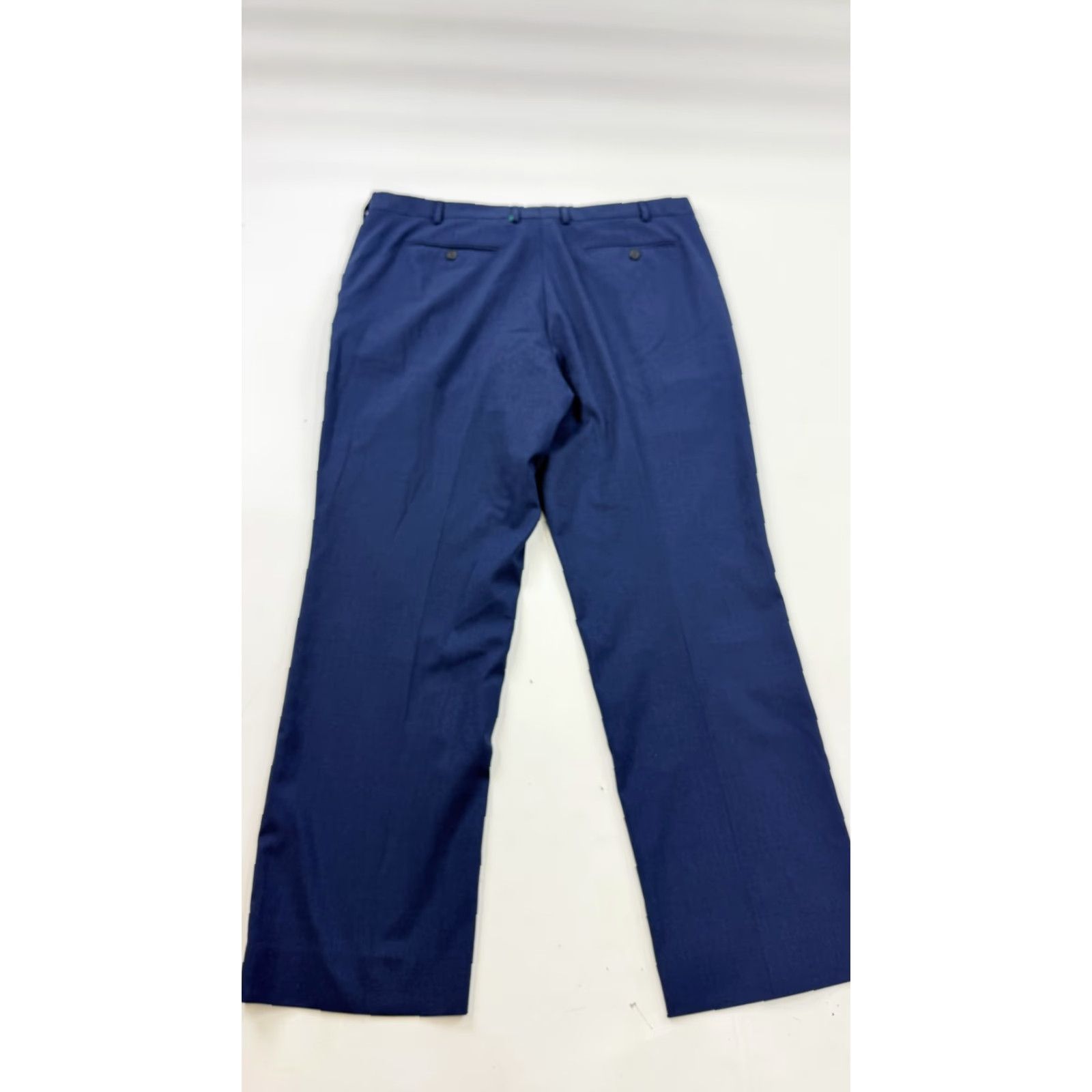 Banana Republic Banana Republic Pants Mens 38x32 Blue Slim Fit Dress Slacks Stretch Flat Front Size US 38 / EU 54 - 5 Thumbnail