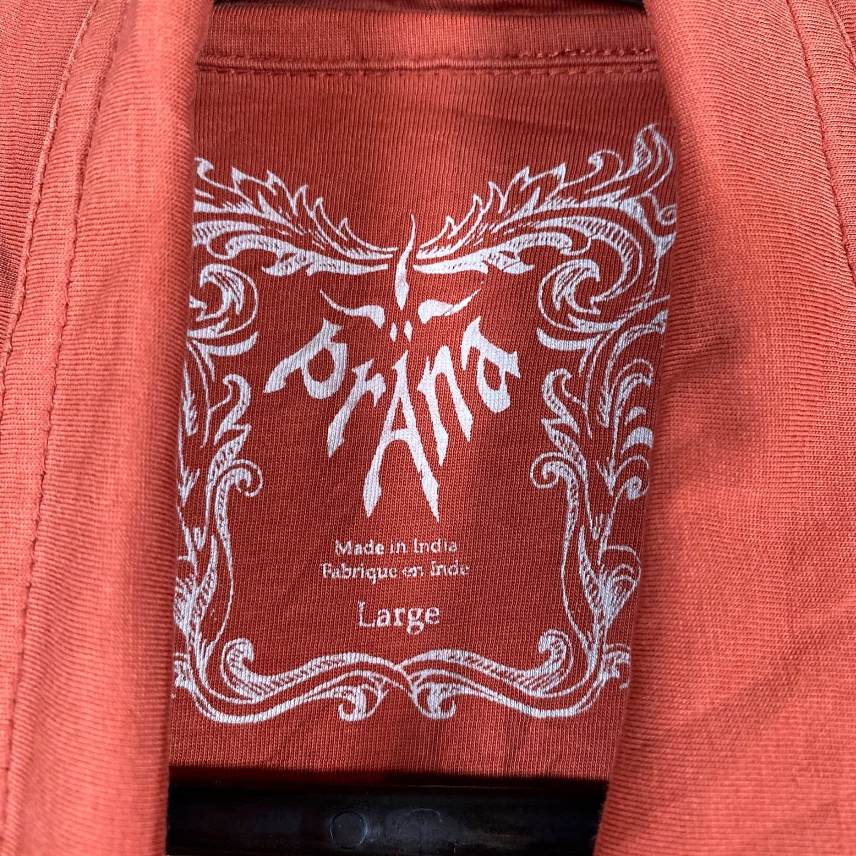 Prana prAna Mens Shirt Deep Rust Button Down Short Sleeve Collared Cotton Polyester L Size US L / EU 52-54 / 3 - 7 Thumbnail
