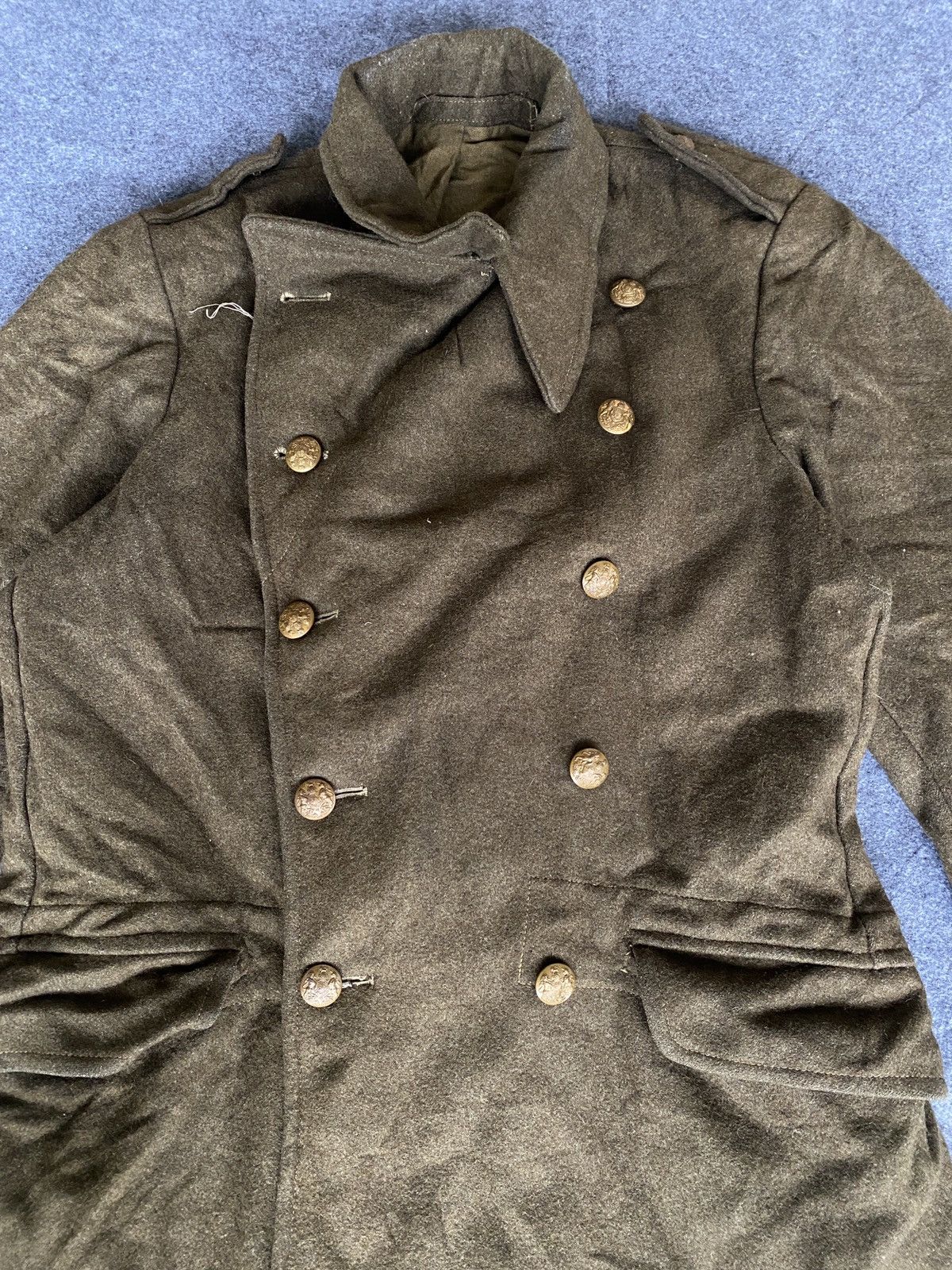 Vintage Vintage 50s army greatcoat dismounted Size US M / EU 48-50 / 2 - 5 Thumbnail