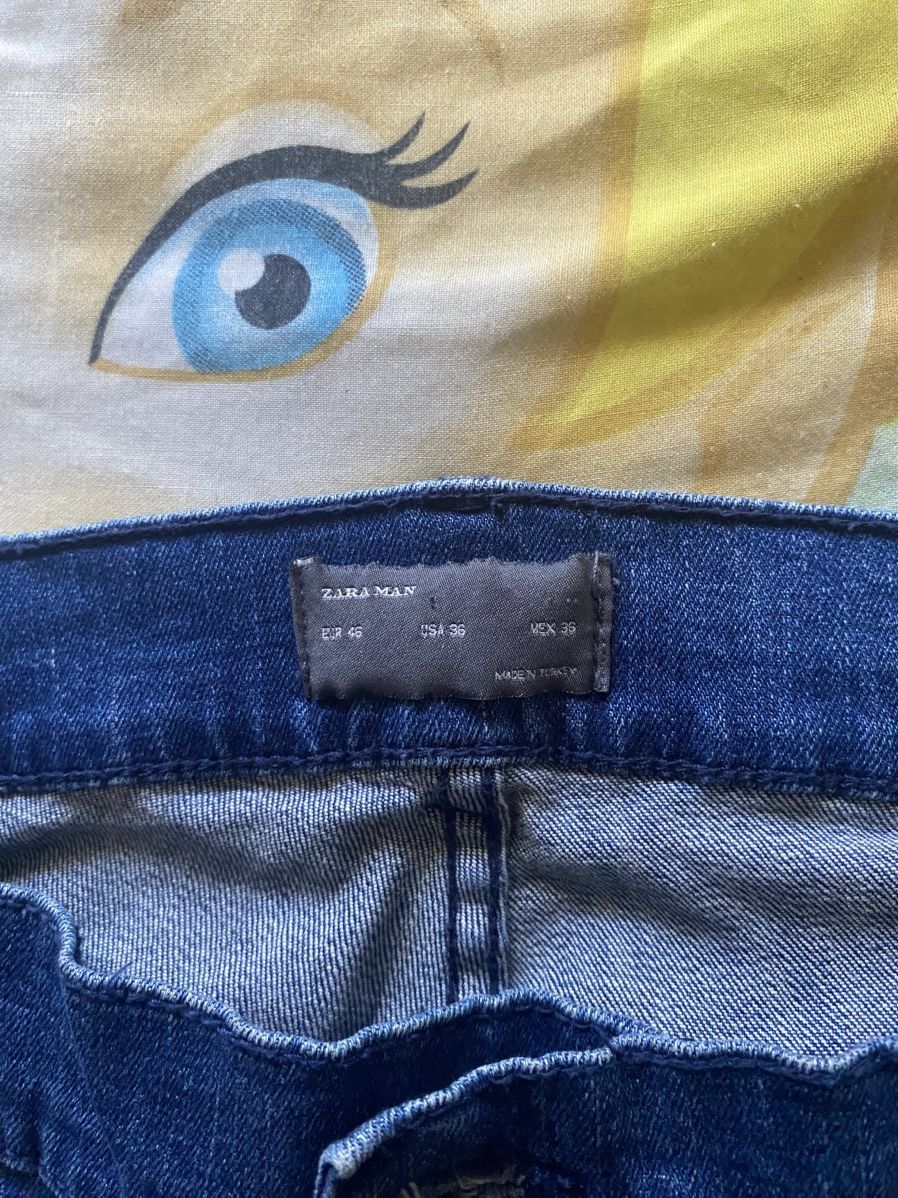 Zara Zara Zipper Jeans Sz 36 Size US 36 / EU 52 - 4 Thumbnail