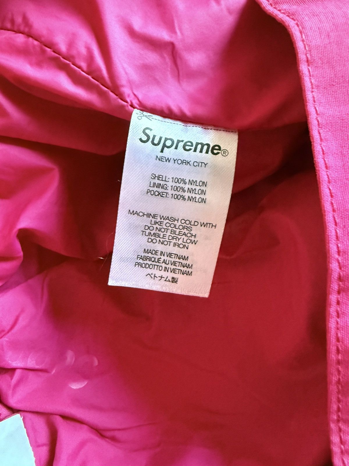 Supreme Supreme Gore-Tex Tech Shell Jacket + Pants In Pink Size M Size US M / EU 48-50 / 2 - 9 Thumbnail