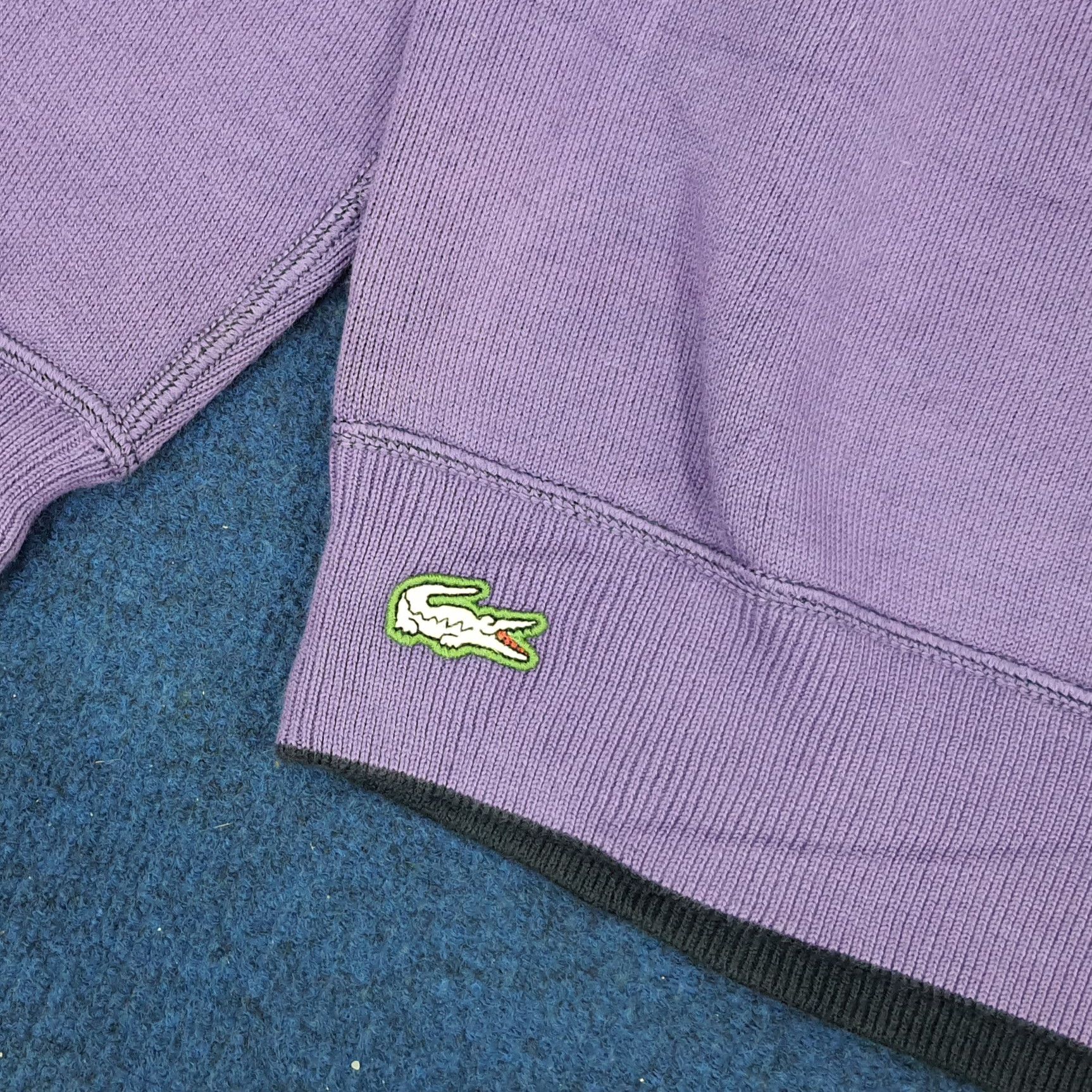 Lacoste × Vintage Vintage Lacoste Reversible Sweatshirts C229N13 Size US M / EU 48-50 / 2 - 2 Thumbnail