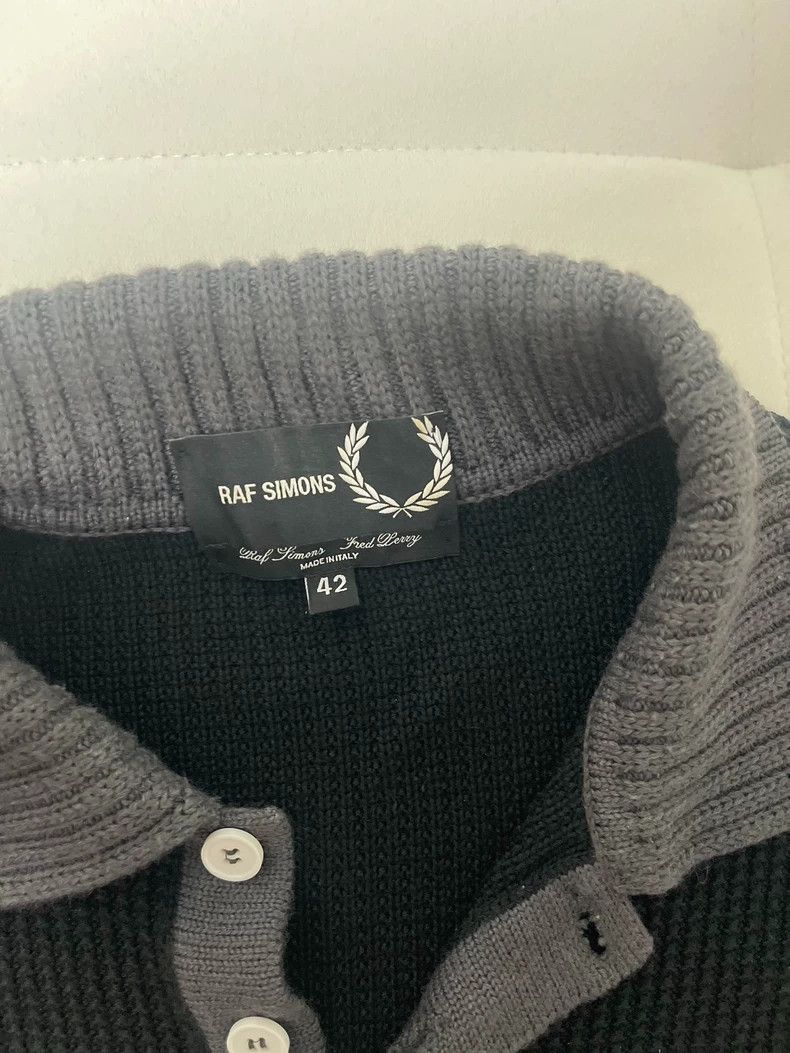 Raf Simons Raf simons Woollen knitted polo shirt Size US XS / EU 42 / 0 - 2 Thumbnail