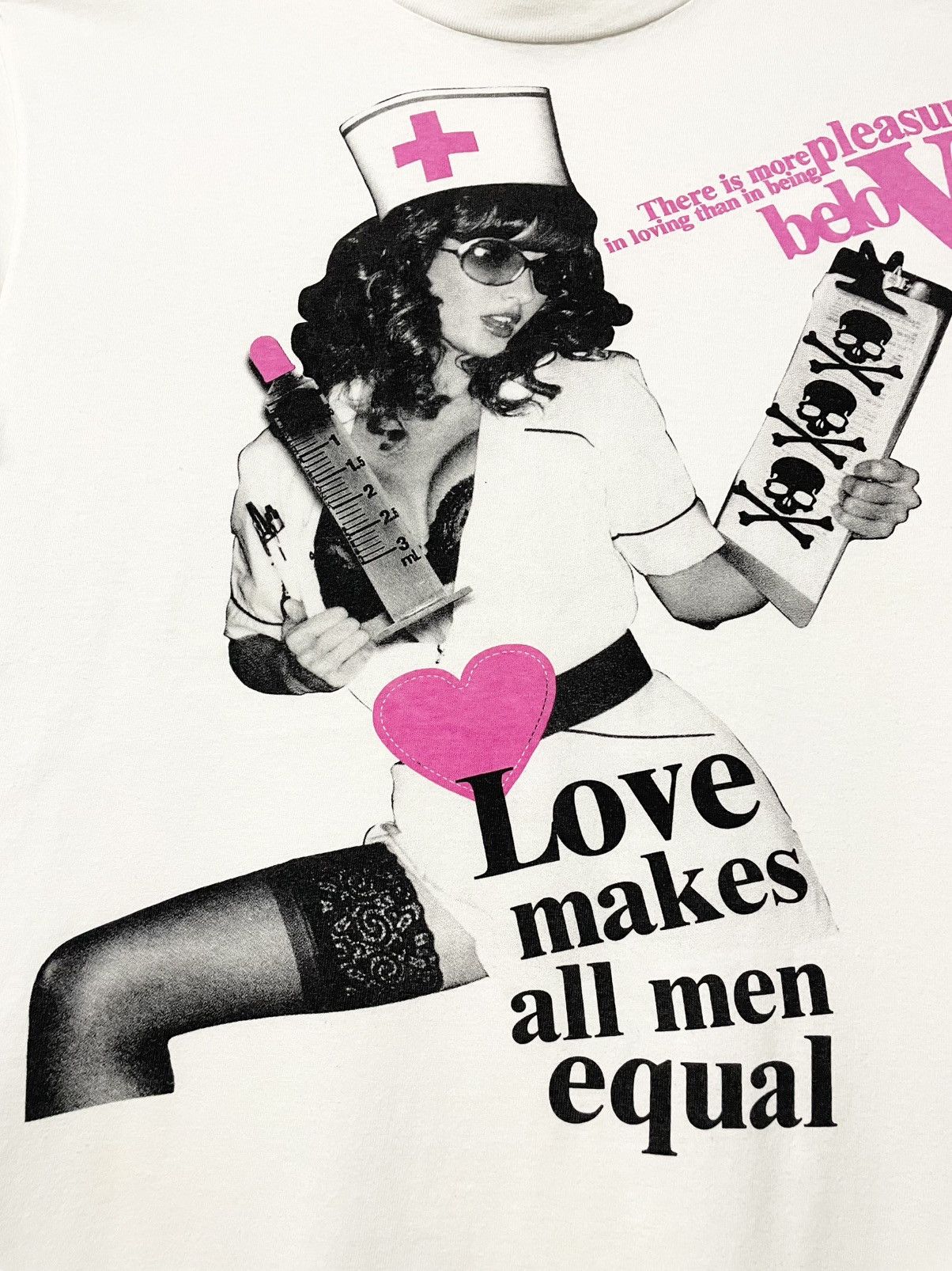 Japanese Brand Vintage 90s Japan Designer Vangle Dose Hysteric Girl Tshirt Size US L / EU 52-54 / 3 - 5 Thumbnail