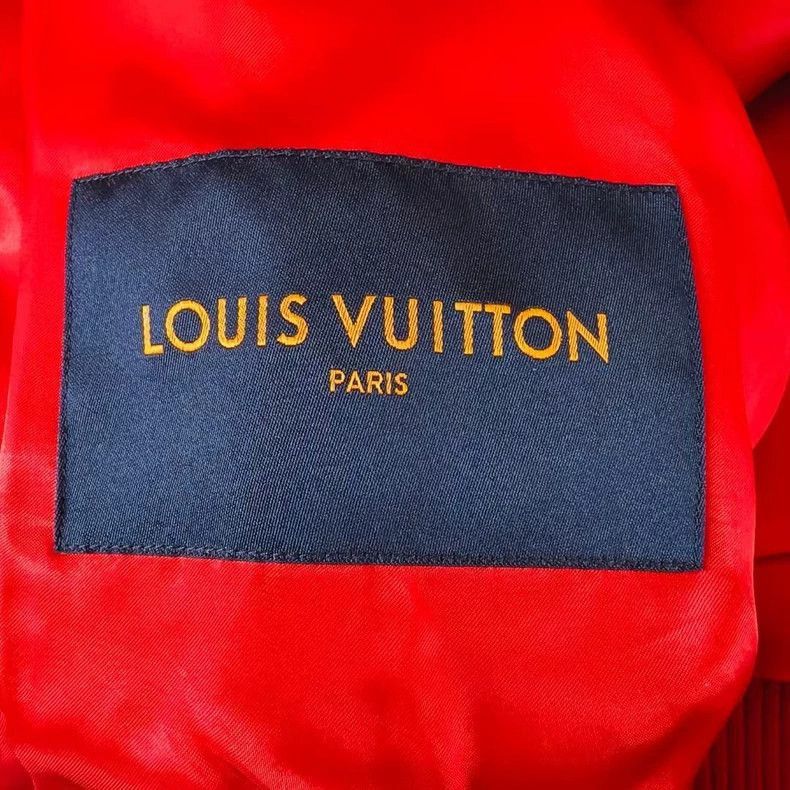 Louis Vuitton louis vuitton red and cream baseball jacket-2507 Size US M / EU 48-50 / 2 - 3 Thumbnail