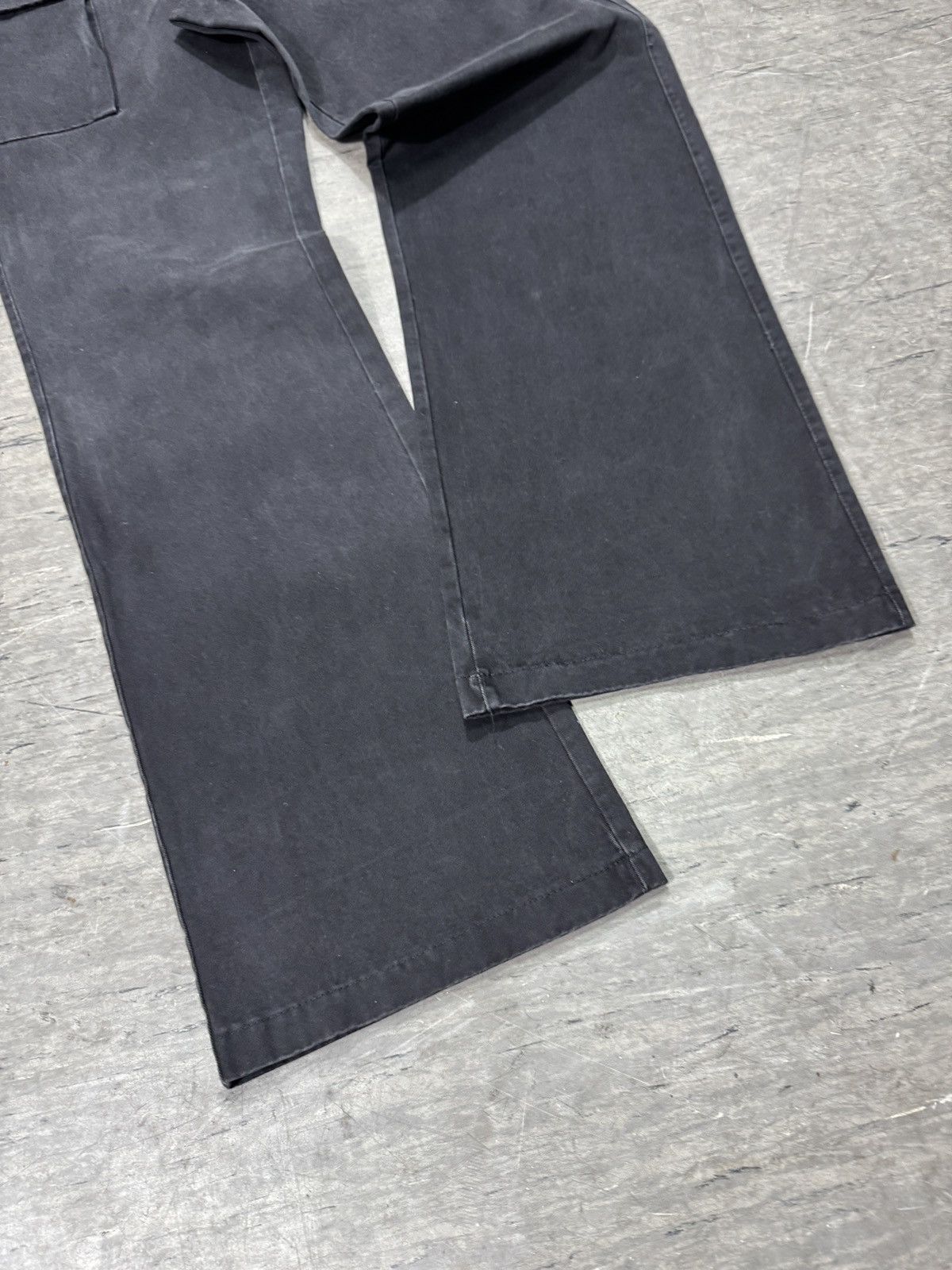 If Six Was Nine ᶠᵃⁿᶜʸᵍᵘʸ BNWT 90s Flared Denim Jeans Pants Bootcut Y2K Size US 30 / EU 46 - 2 Thumbnail