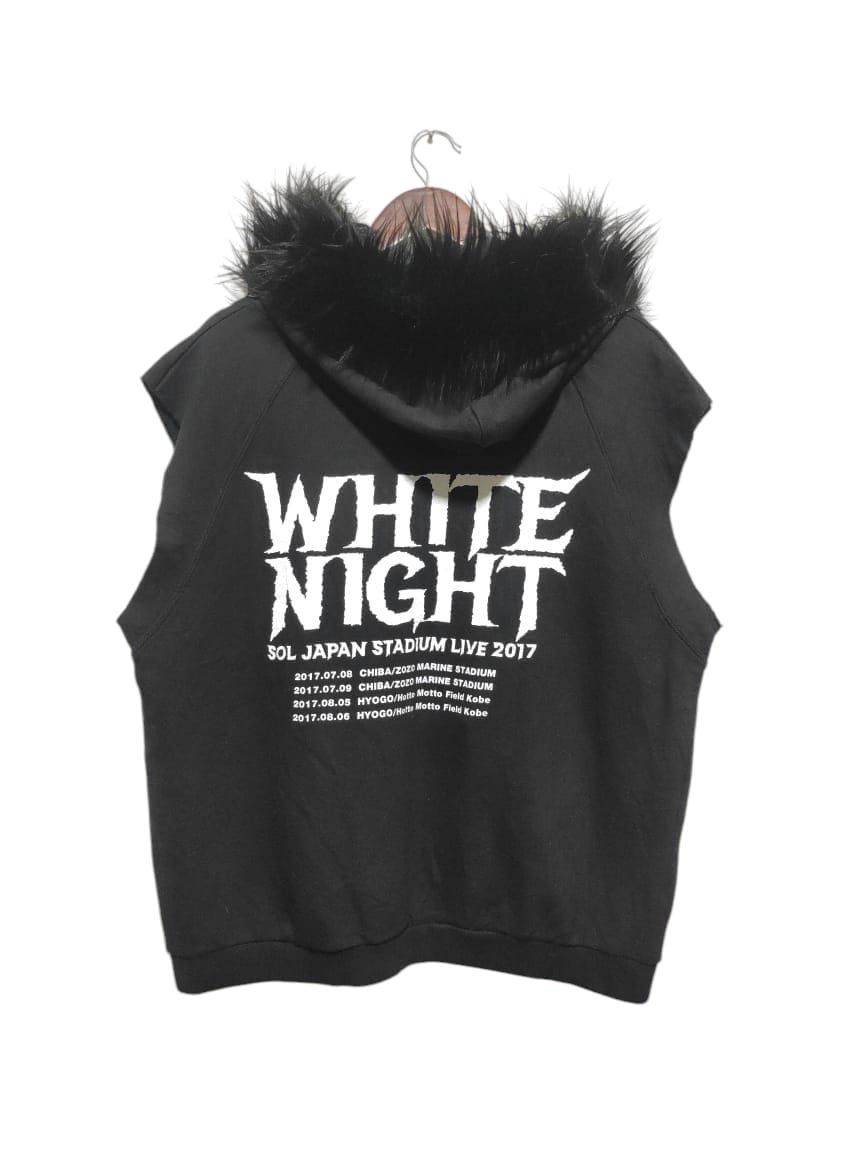 Japanese Brand White Night fur hoodie ifsix LGB style Size US M / EU 48-50 / 2 - 1 Thumbnail