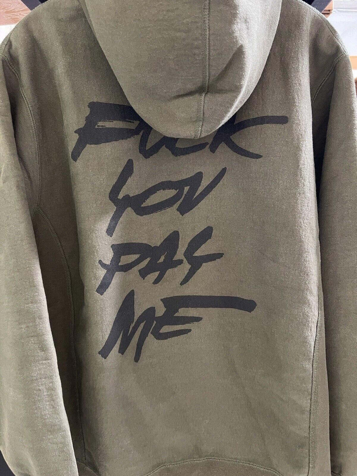 Supreme FW11 Supreme FUTURA Logo Hoodie Olive HOODED SWEATSHIRT 2011 Size US L / EU 52-54 / 3 - 3 Thumbnail