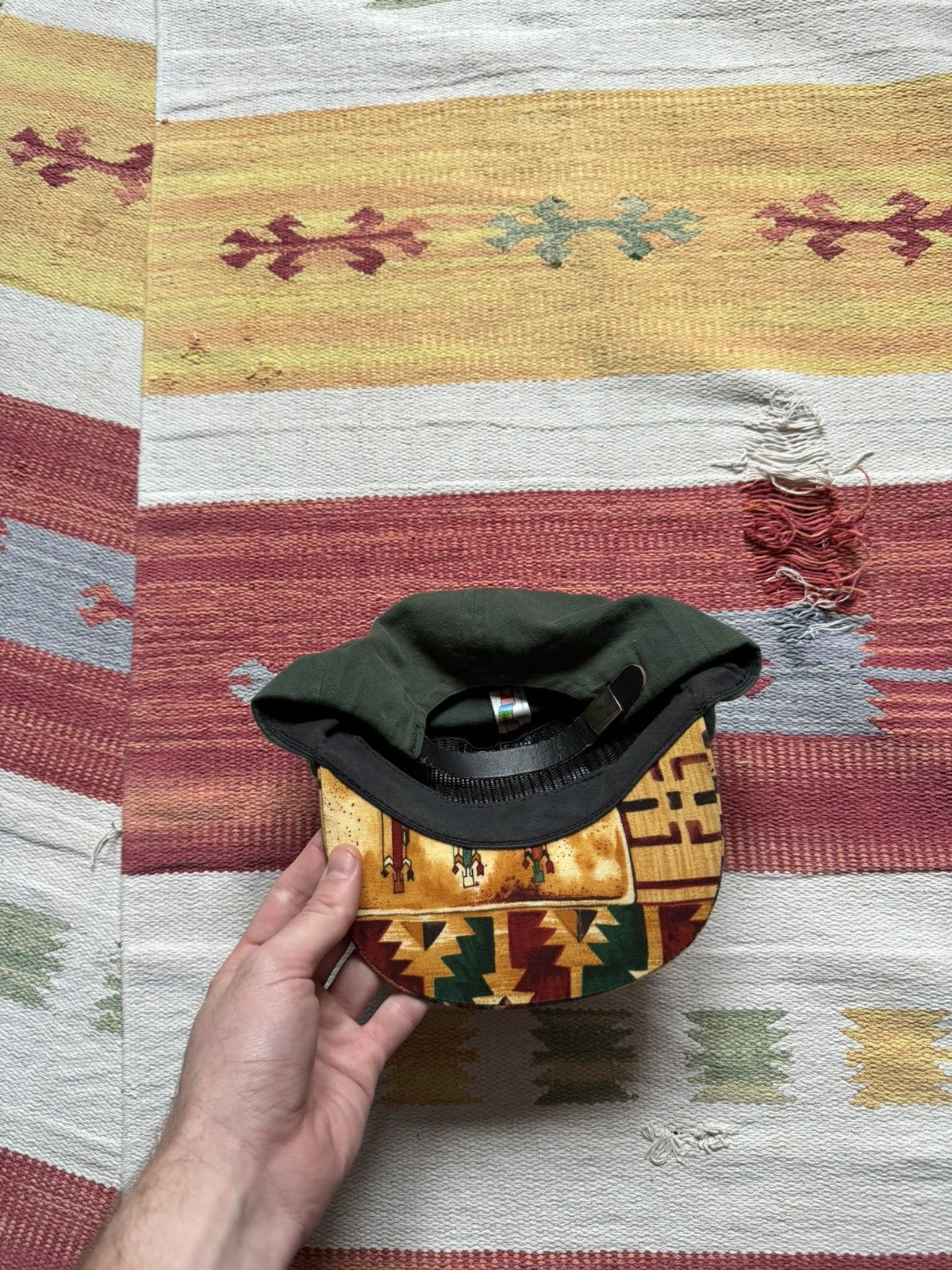 Other Vintage 90’s Jeepin’ Moab Track Made In USA HAT Size ONE SIZE - 5 Thumbnail
