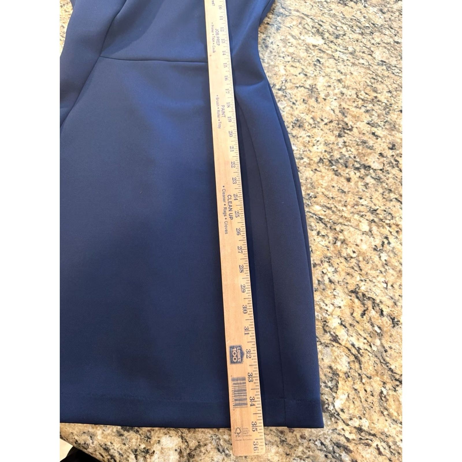 Calvin Klein Calvin Klein Dress Sleeveless Black Scuba Sheath Princess Seam Size 2 Women Knee Length Size XS / US 0-2 / IT 36-38 - 3 Thumbnail