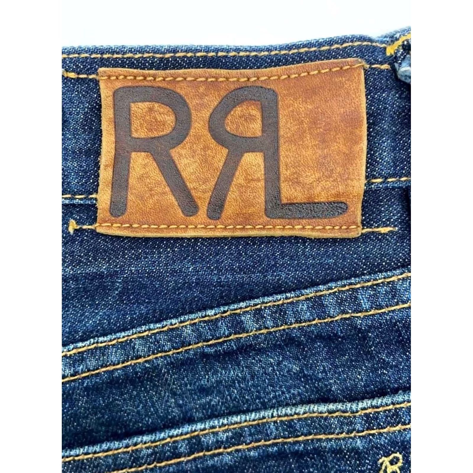 Ralph Lauren RRL Ralph Lauren Indigo Straight Denim Jeans Size 29/30 Pre-owned Size US 29 - 4 Thumbnail