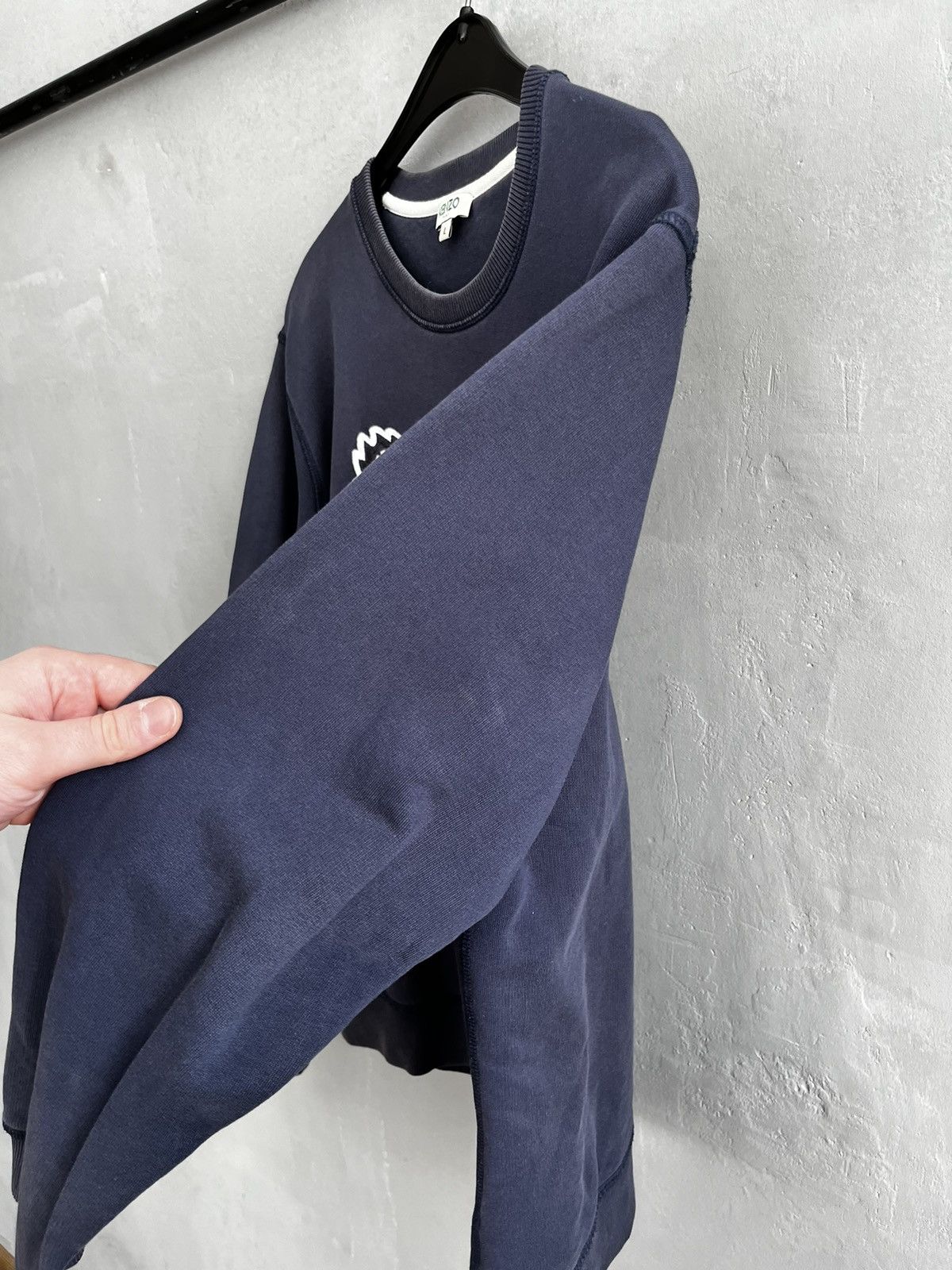 Kenzo Kenzo Paris distressed sweatshirt size L Size US L / EU 52-54 / 3 - 9 Thumbnail