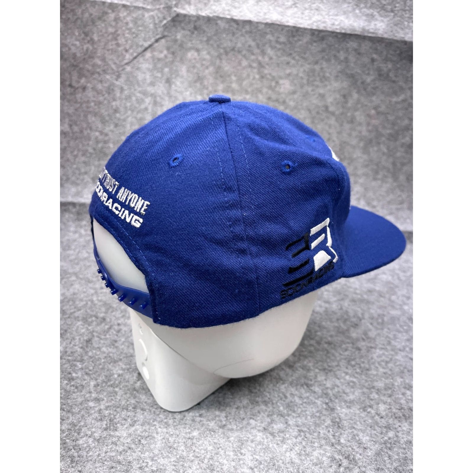 Vintage Scion Racing Hat Cap SnapBack Adult Large Blue Cotton Made USA Size ONE SIZE - 7 Thumbnail