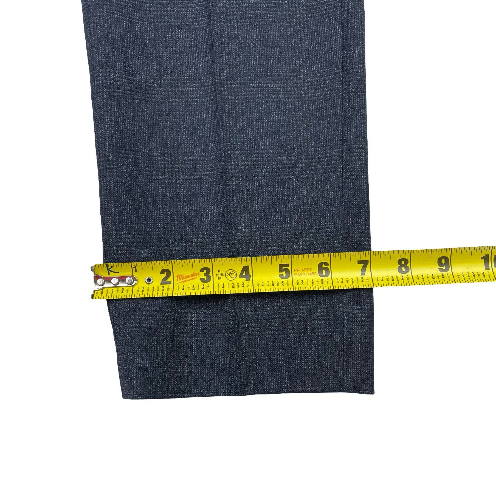 Banana Republic Banana Republic Men's Smart Weight Slim Fit Wool Suit Blue P Size 40L - 19 Thumbnail