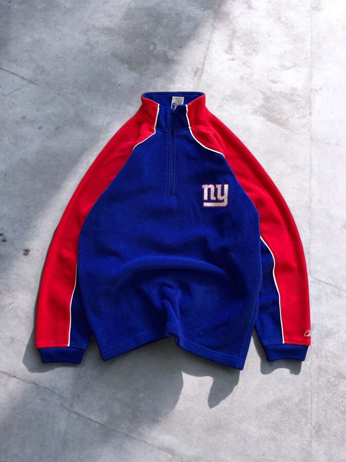 NFL × Reebok × Vintage Vintage retro reebok new york giants nfl fleece S y2k 90’s Size US S / EU 44-46 / 1 - 1 Thumbnail