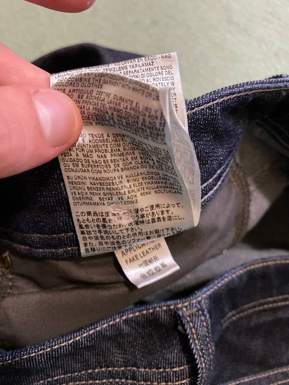 Diesel Diesel Clushy Skinny Jeans Sz 30 Dark Zipper Pockets Size 30" / US 8 / IT 44 - 4 Thumbnail