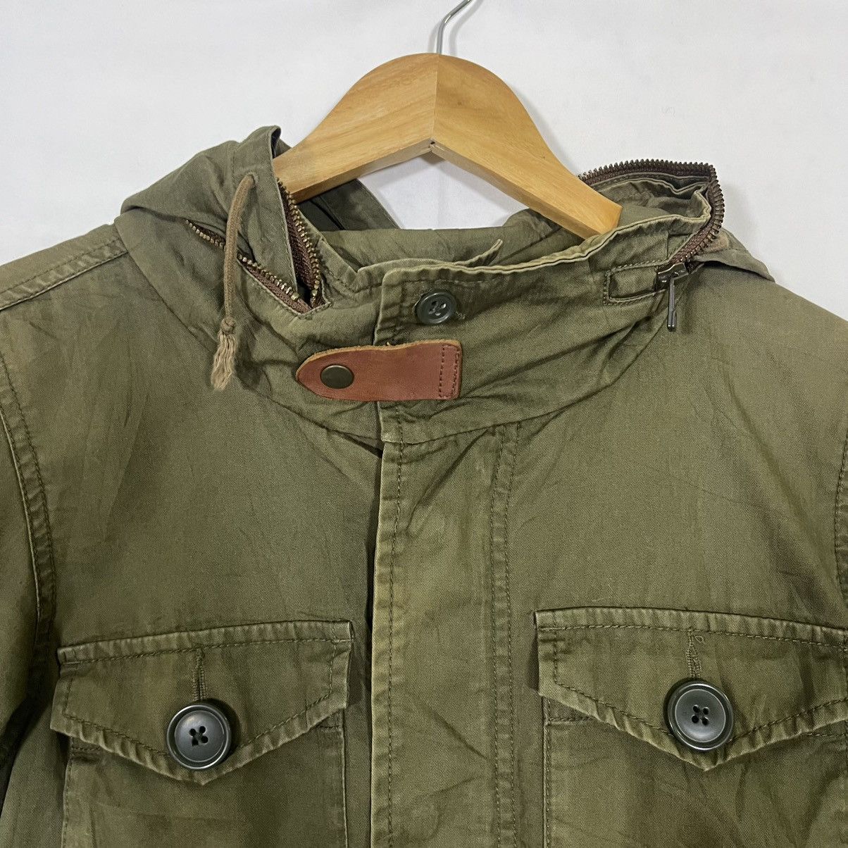 Japanese Brand VTG SHUCA ARMY MILITARY STYLE CROP JACKET Size S / US 4 / IT 40 - 4 Thumbnail