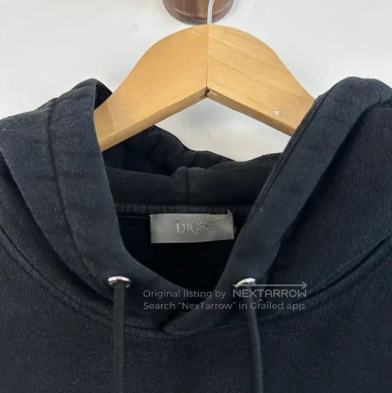 Dior Dior Black Cotton Embroidered Hoodie for Men . Size US L / EU 52-54 / 3 - 3 Thumbnail