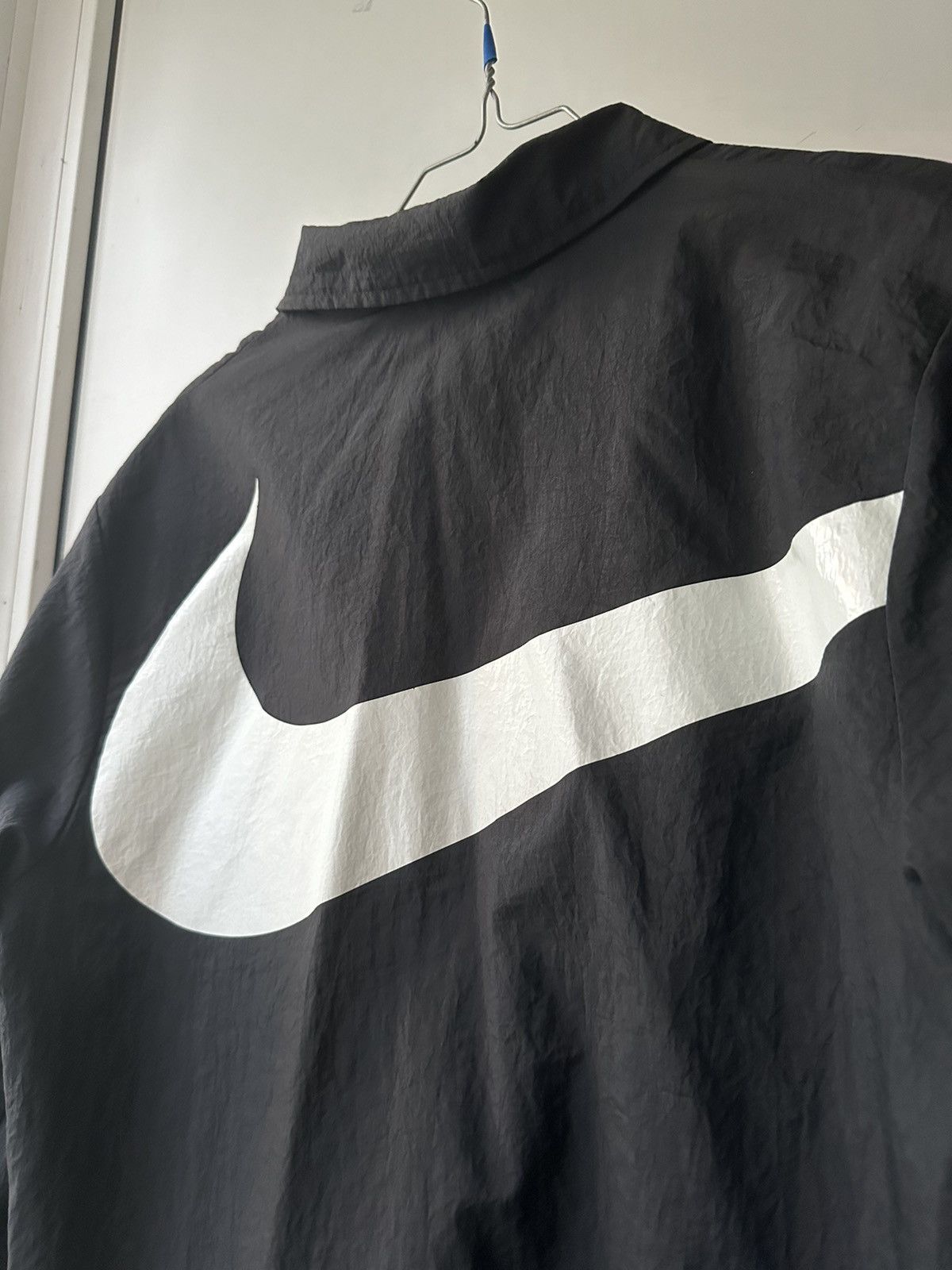 Nike Nike Coach Jacket Nylon Big logo Center Swoosh Y2K Size US M / EU 48-50 / 2 - 5 Thumbnail