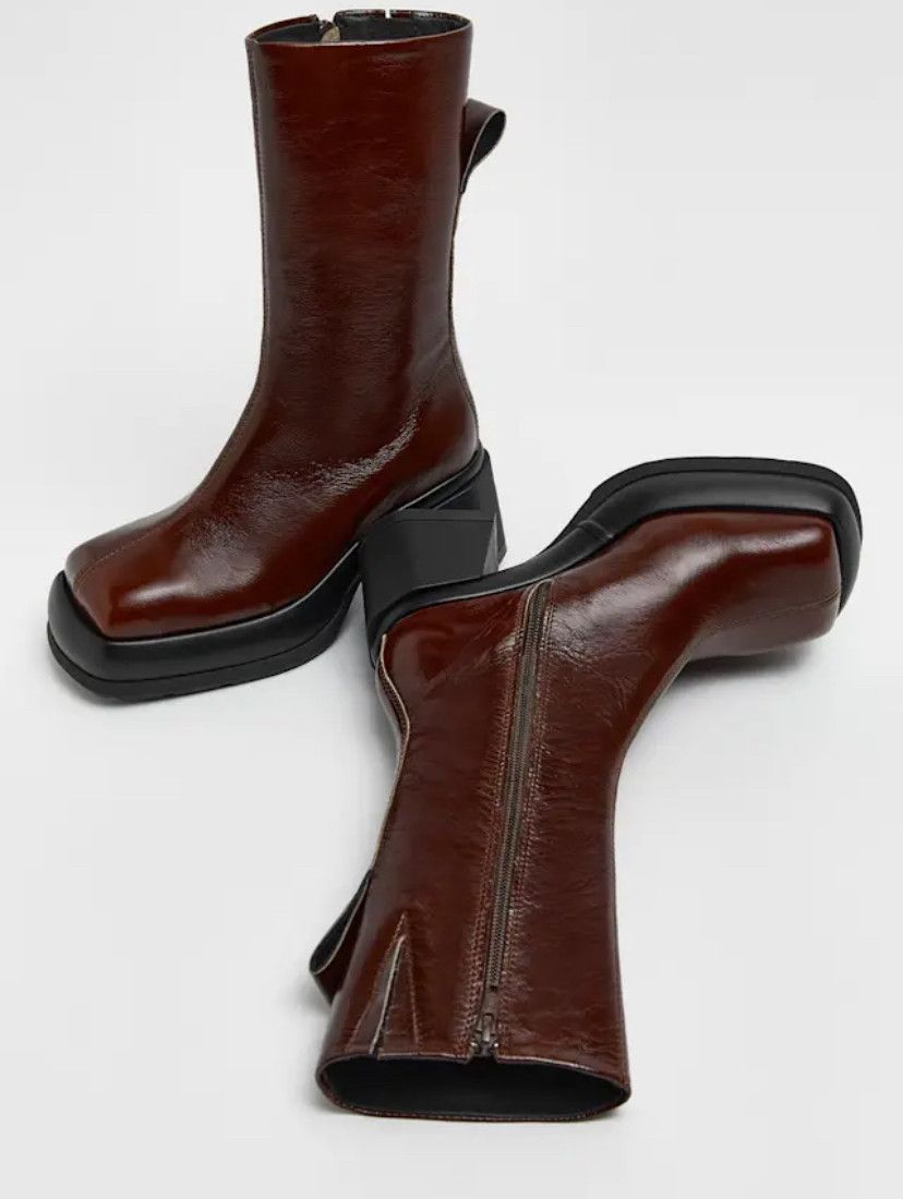 Miista Cassia Moka Boots Size US 10 / IT 40 - 4 Thumbnail