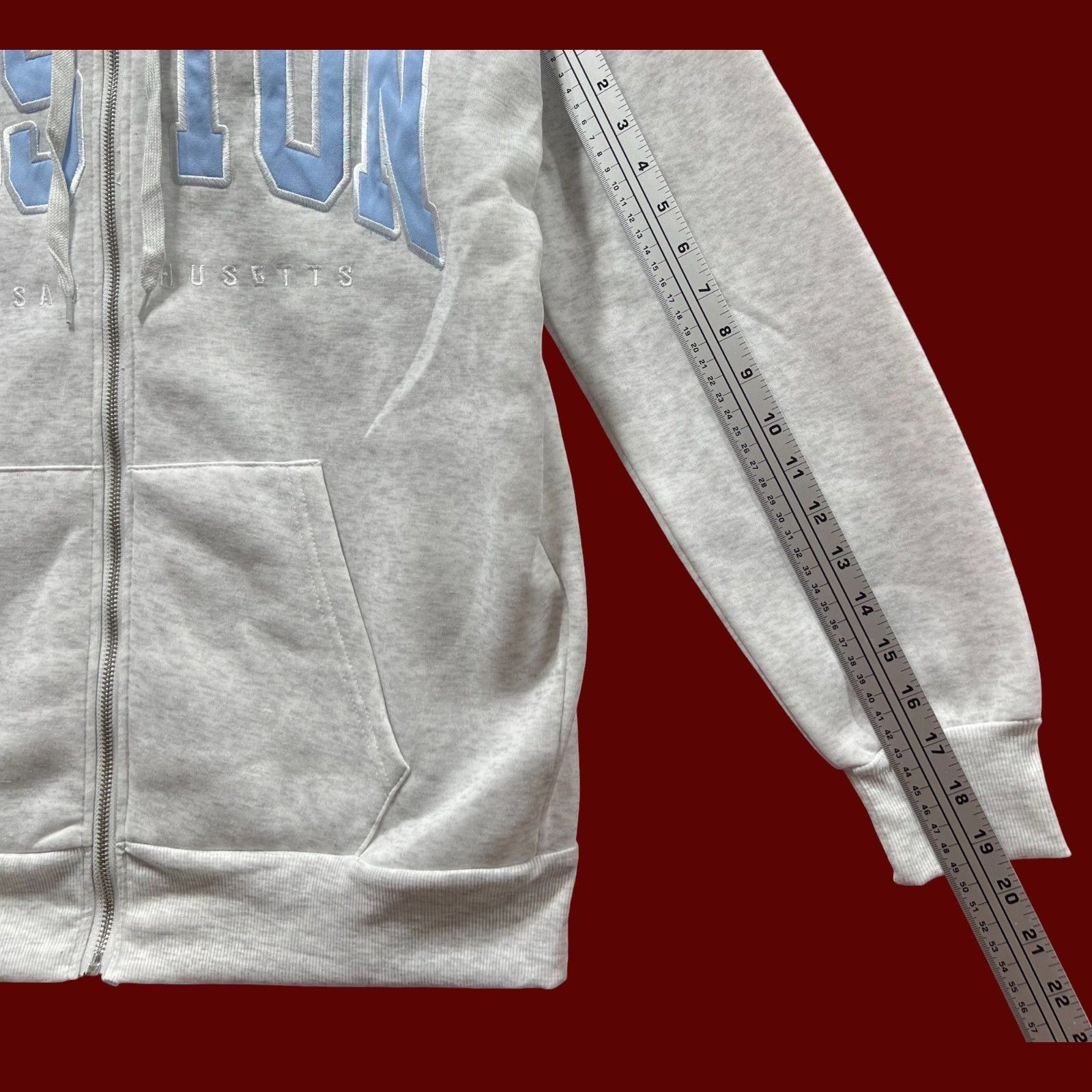 rue21 Rue 21 - Men's Long Sleeve Hooded Sweatshirt - Gray - Small Size US S / EU 44-46 / 1 - 7 Thumbnail