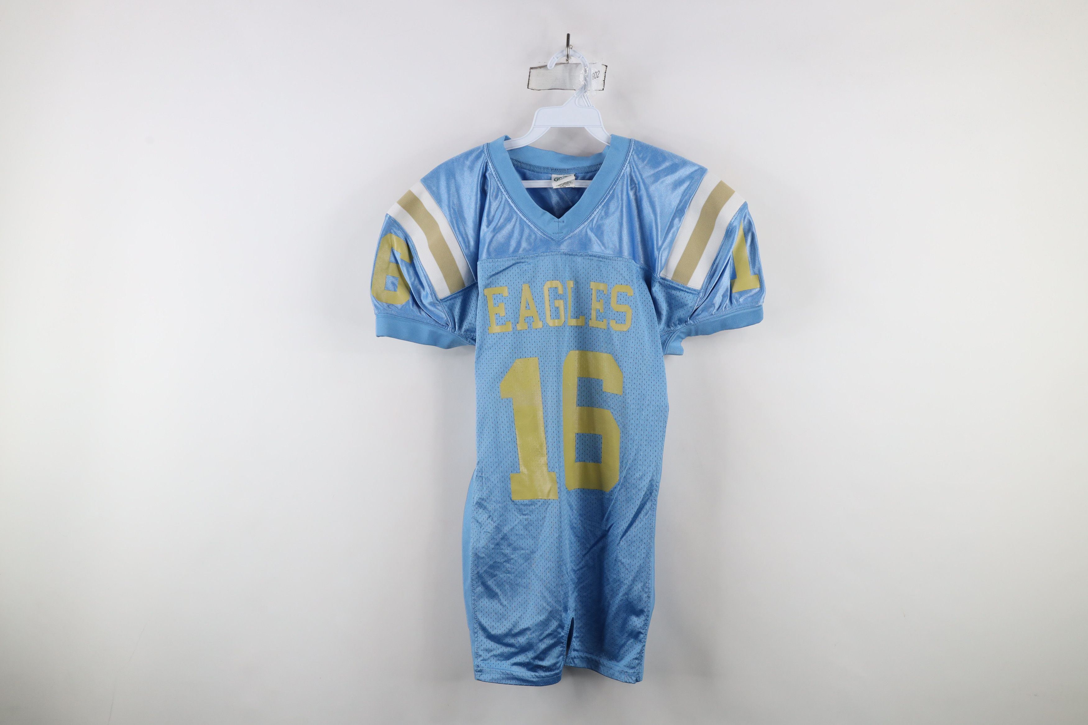 Vintage Vintage 90s Streetwear Striped Mesh Eagles Football Jersey Size US M / EU 48-50 / 2 - 1 Thumbnail