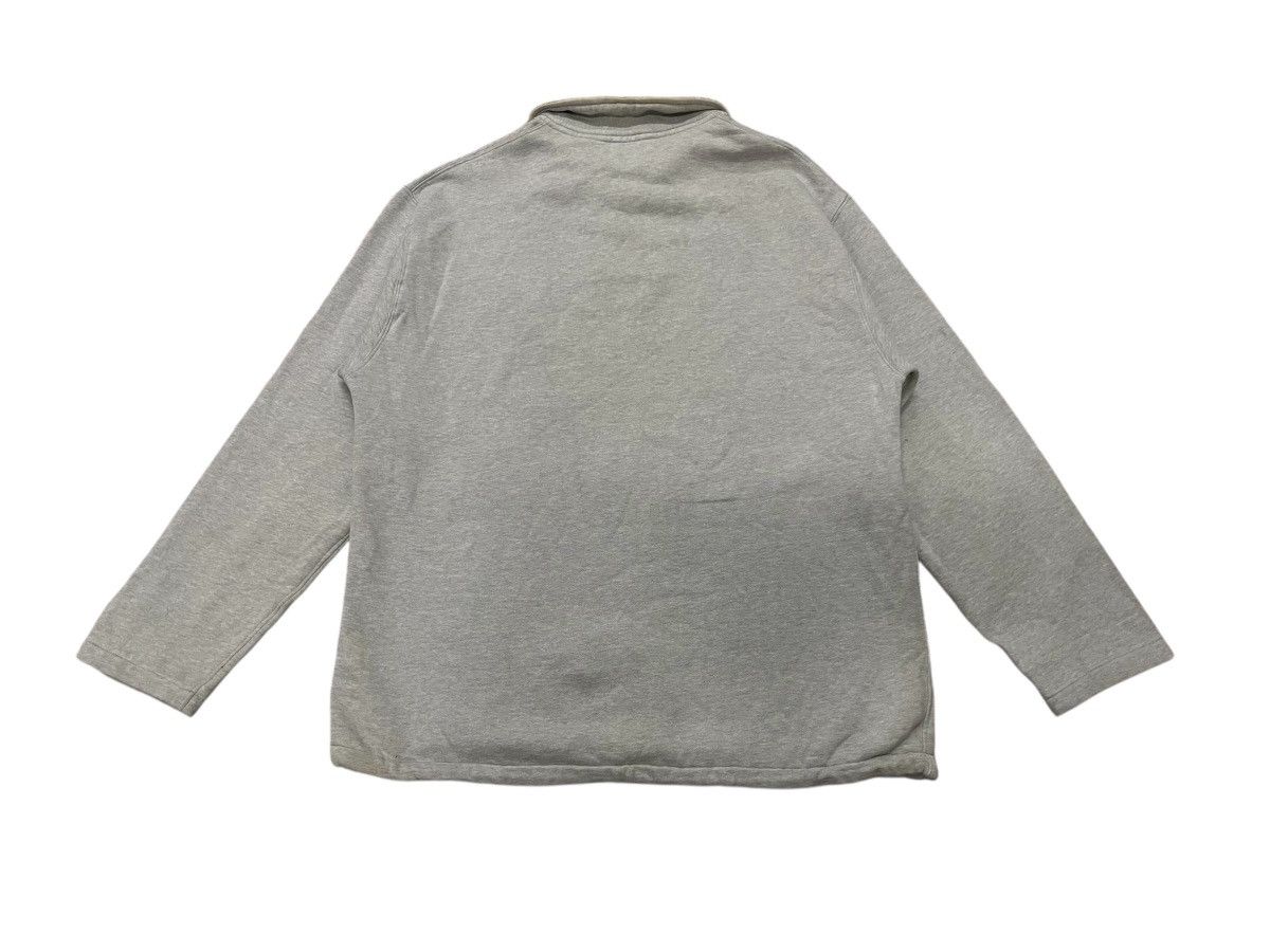 DKNY × Designer × Vintage 90s DKNY HALF ZIPPER SPELL OUT SWEATSHIRT RARE Size US L / EU 52-54 / 3 - 2 Thumbnail
