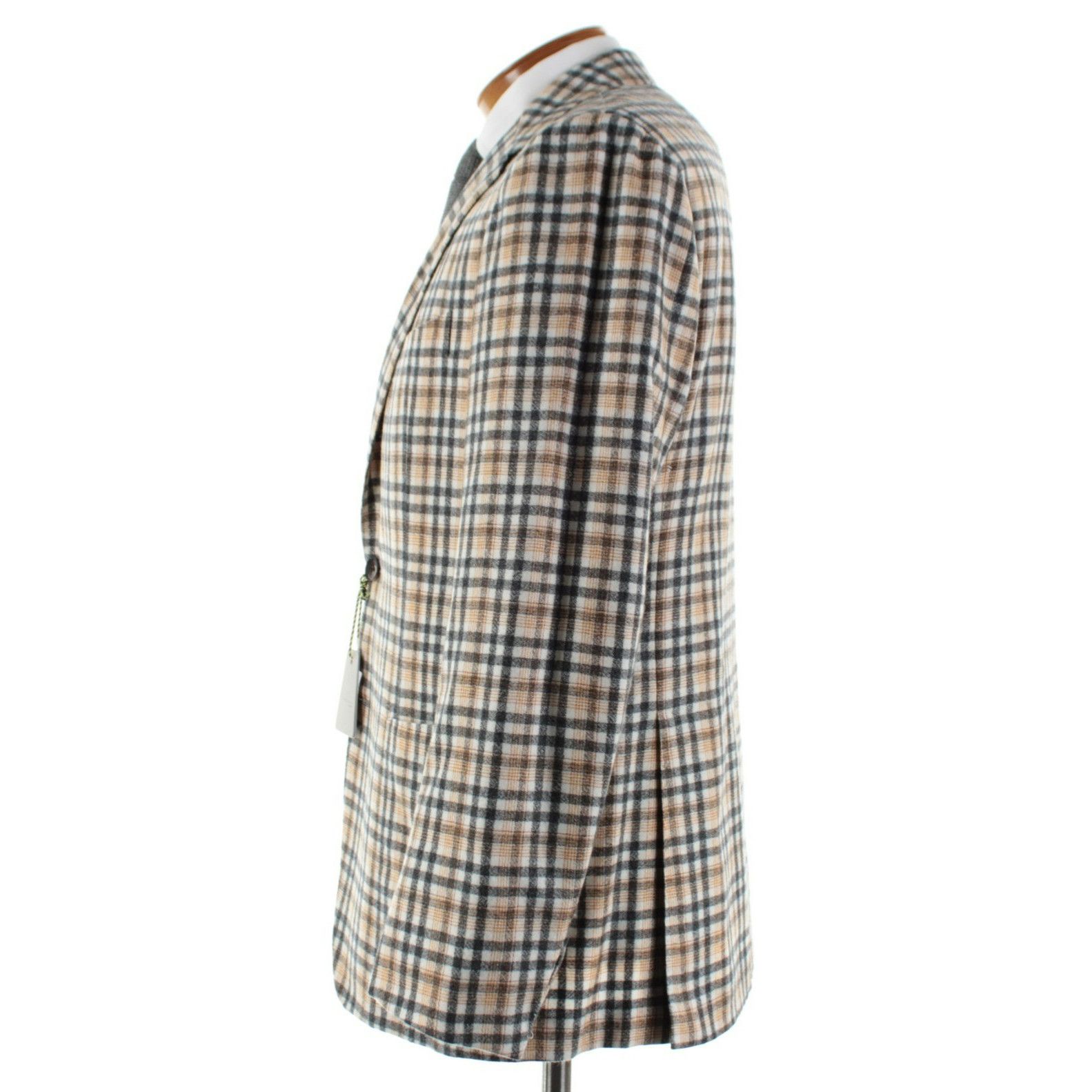 SARTORIO Sartorio Sport Coat Size 42 Regular US in Beige Size 42R - 4 Thumbnail