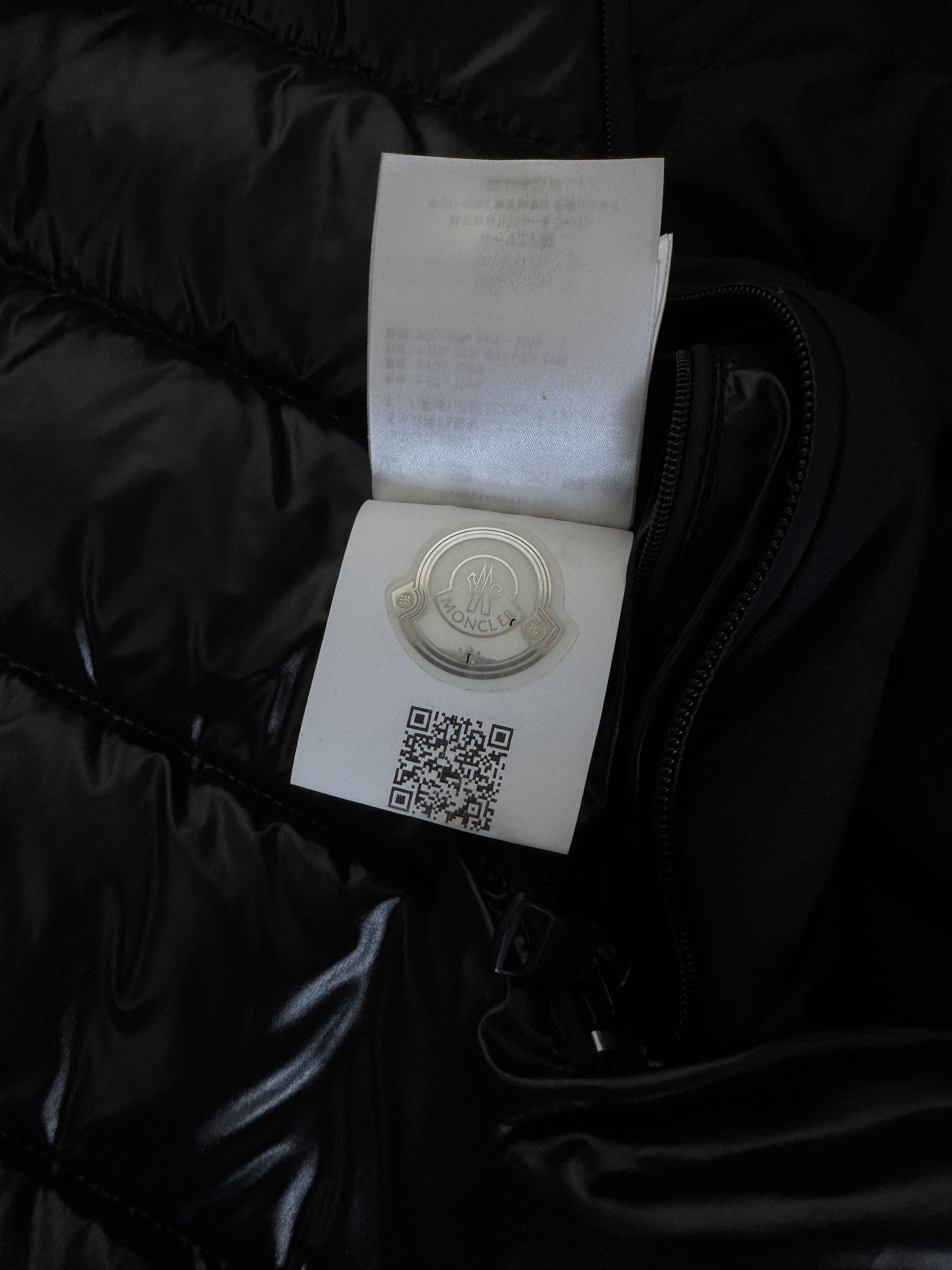 Moncler Moncler Black Moguy Puffer Jacket Size US XXL / EU 58 / 5 - 5 Thumbnail