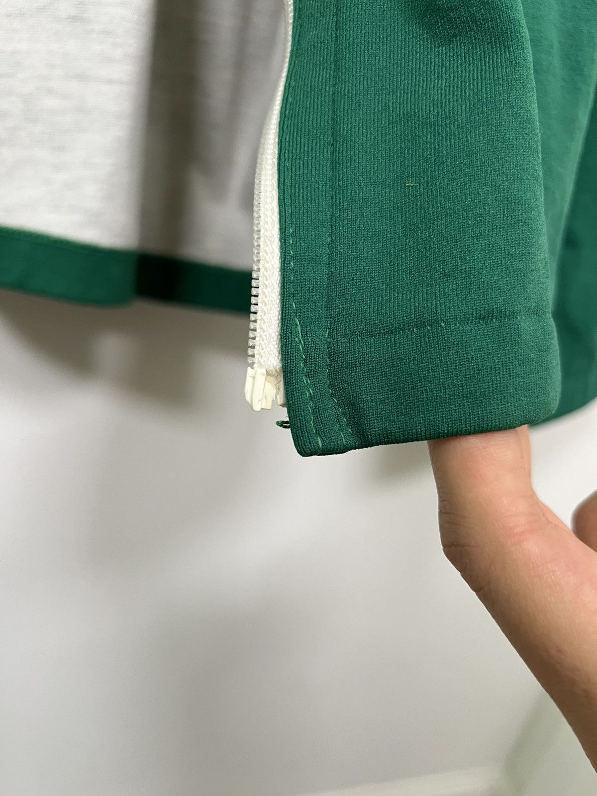 Vintage 70s Green Zip Up Size US L / EU 52-54 / 3 - 9 Thumbnail