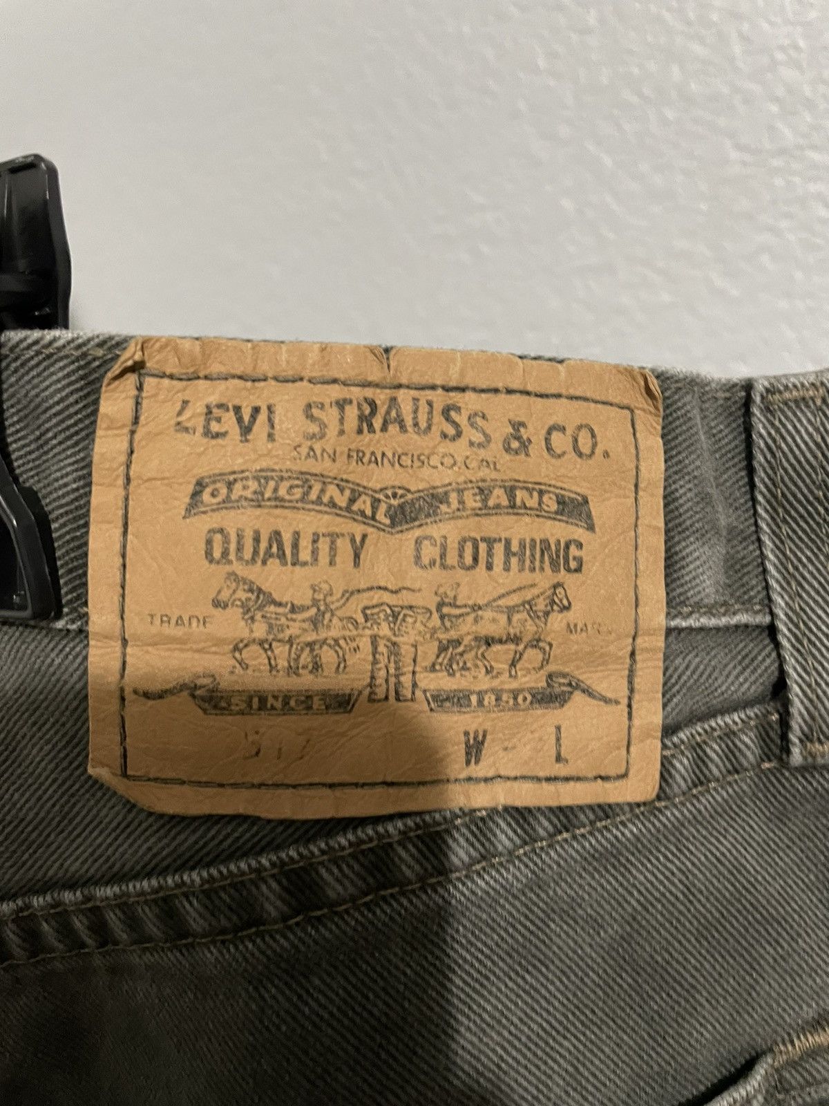 Levi's Levi's 501 Faded Denim Size US 33 - 3 Thumbnail