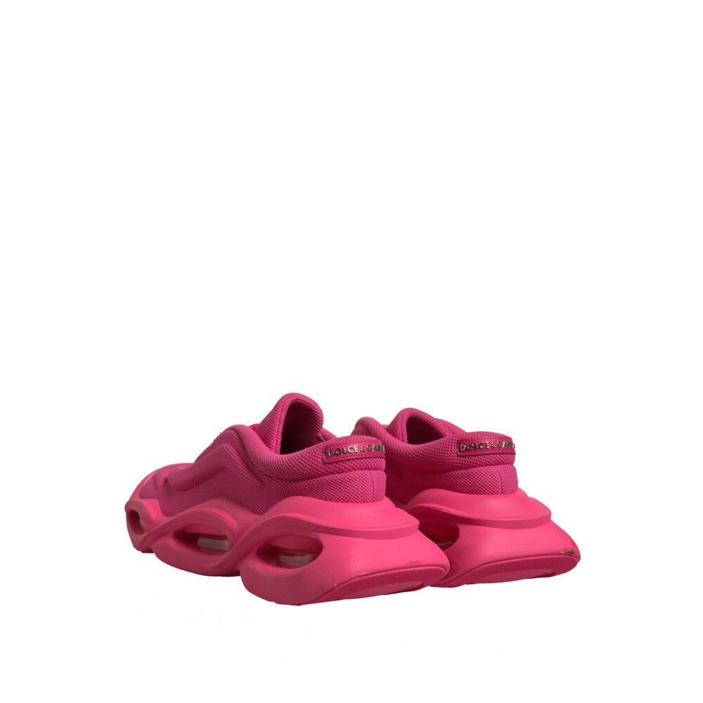 Dolce & Gabbana Dolce & Gabbana Pink Wave Low Top Lace Up Men Sneakers Shoes Size US 11 / EU 44 - 5 Thumbnail