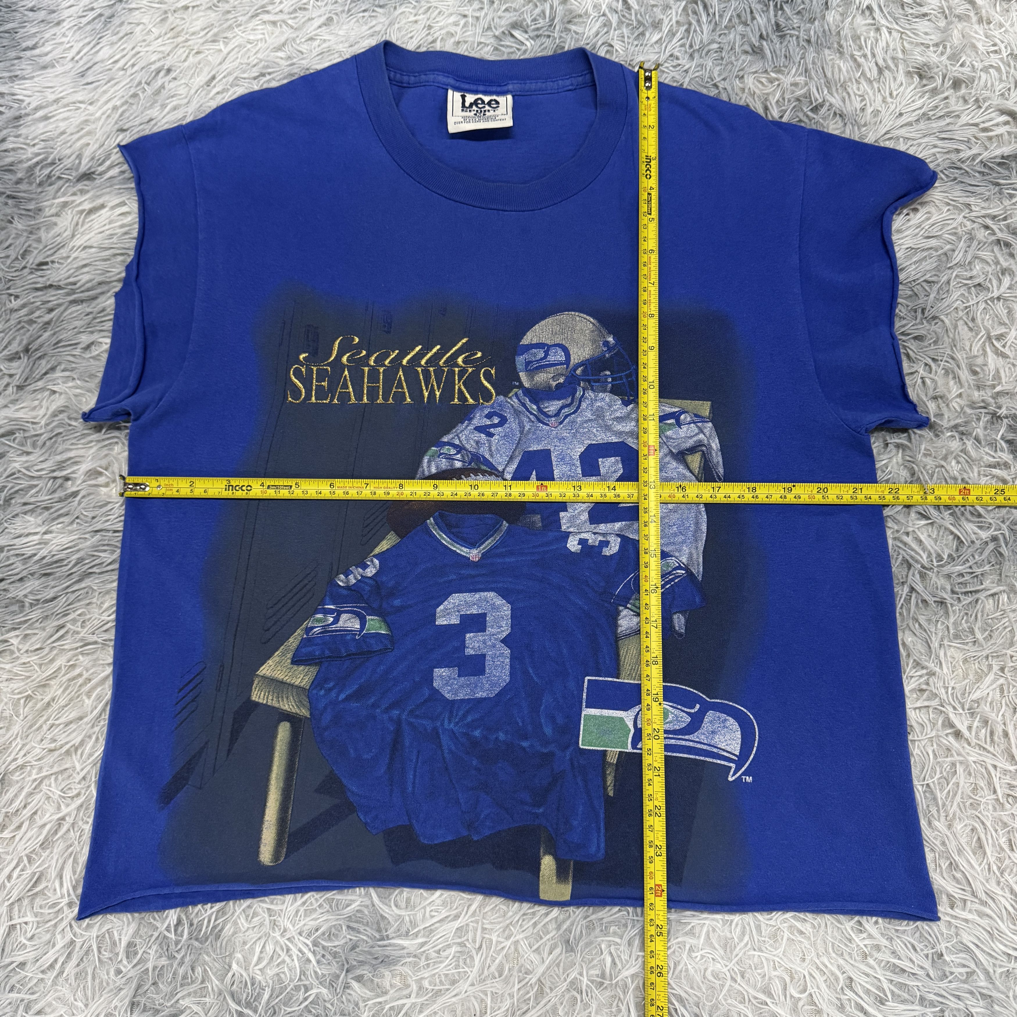 Lee Vintage 1994 NFL Seattle Seahawks Tshirt By Lee Size US M / EU 48-50 / 2 - 6 Thumbnail