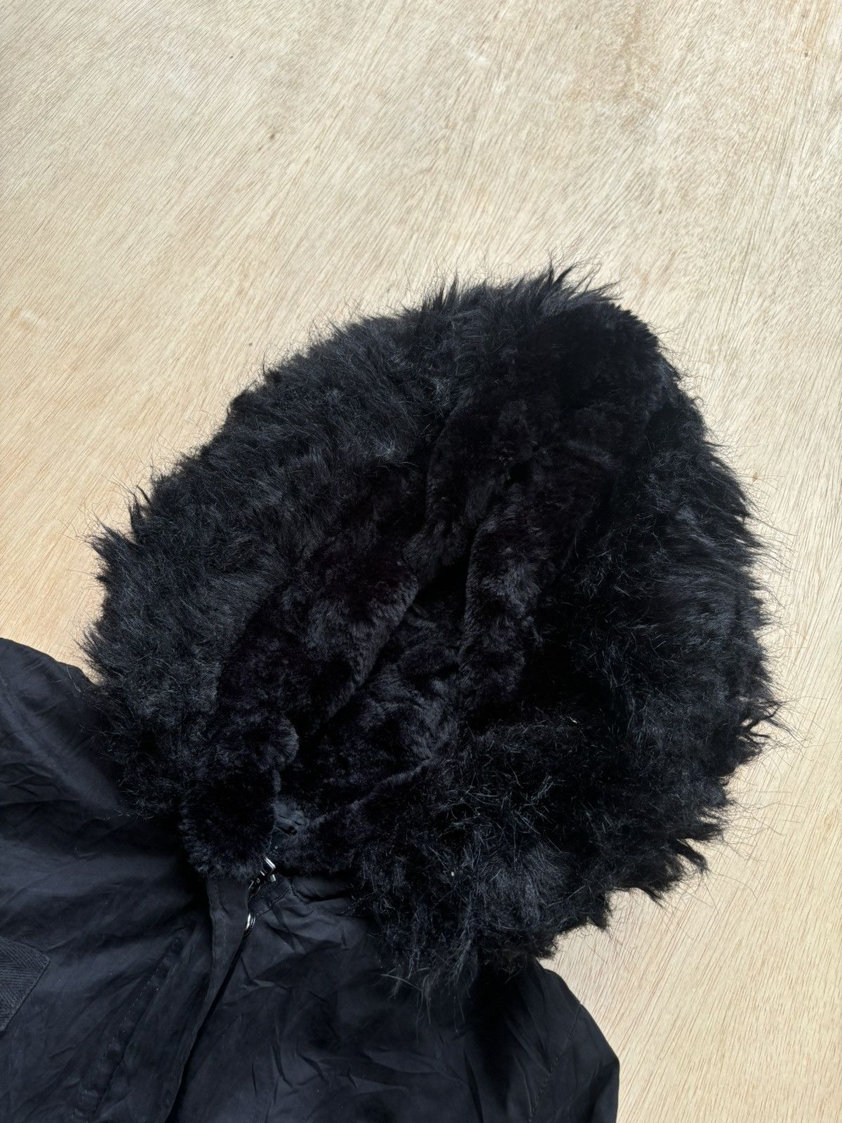 If Six Was Nine × Japanese Brand × Le Grande Bleu (L.G.B.) Fur Jacket Zara Woman Black Ifsixwasnine Lgb Style Size M / US 6-8 / IT 42-44 - 7 Thumbnail