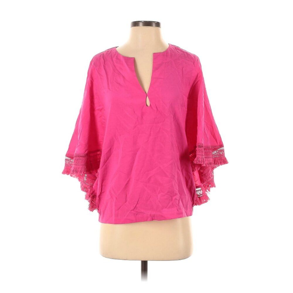 Trina Turk Trina Turk Carry On Silk Tunic Size XS / US 0-2 / IT 36-38 - 2 Thumbnail