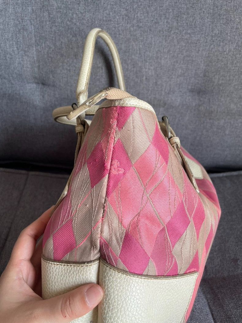Vivienne Westwood Vivienne Westwood size os Classic pink checkered leather sh Size ONE SIZE - 7 Thumbnail