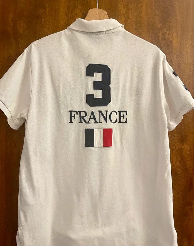 Polo Ralph Lauren Polo Ralph Lauren Big Pony France Polo Shirt Size US M / EU 48-50 / 2 - 2 Thumbnail