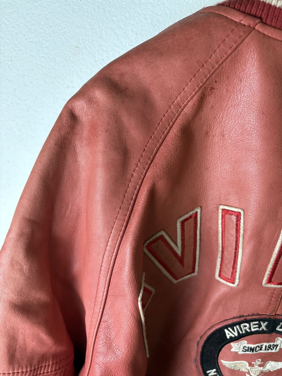Avirex × Vintage Avirex USA Authentic Leather Jacket Size xs Size US S / EU 44-46 / 1 - 10 Thumbnail
