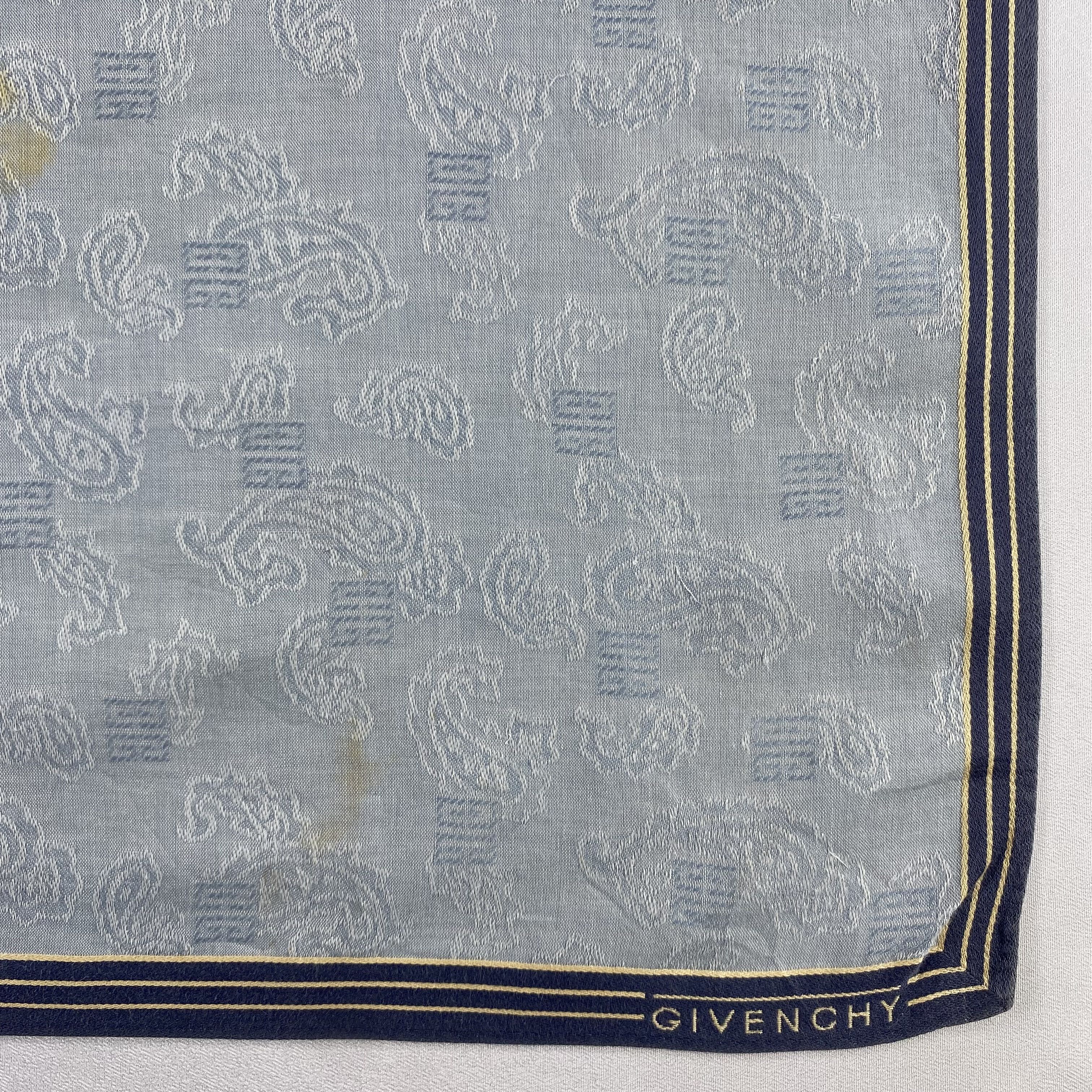Vintage Givenchy Bandana/ Handkerchief / Neckerchief-P965 Size ONE SIZE - 3 Thumbnail