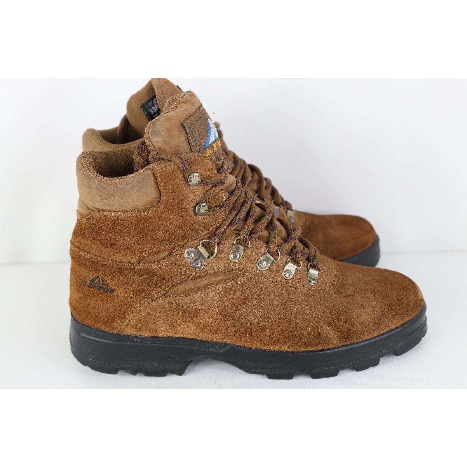 Vintage Vintage 90s Streetwear Suede Leather Hiking Ankle Boots Size US 10 / IT 40 - 4 Thumbnail