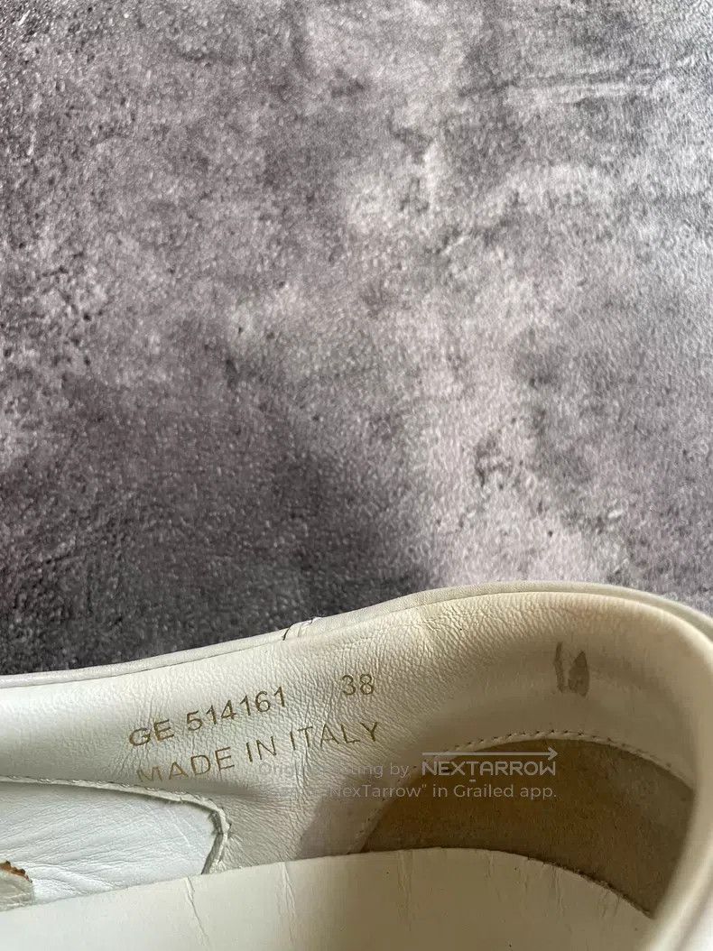 Saint Laurent Paris Saint Laurent Paris Gold Inscription Embroidered Low-Top C Size US 5.5 / EU 38 - 5 Thumbnail