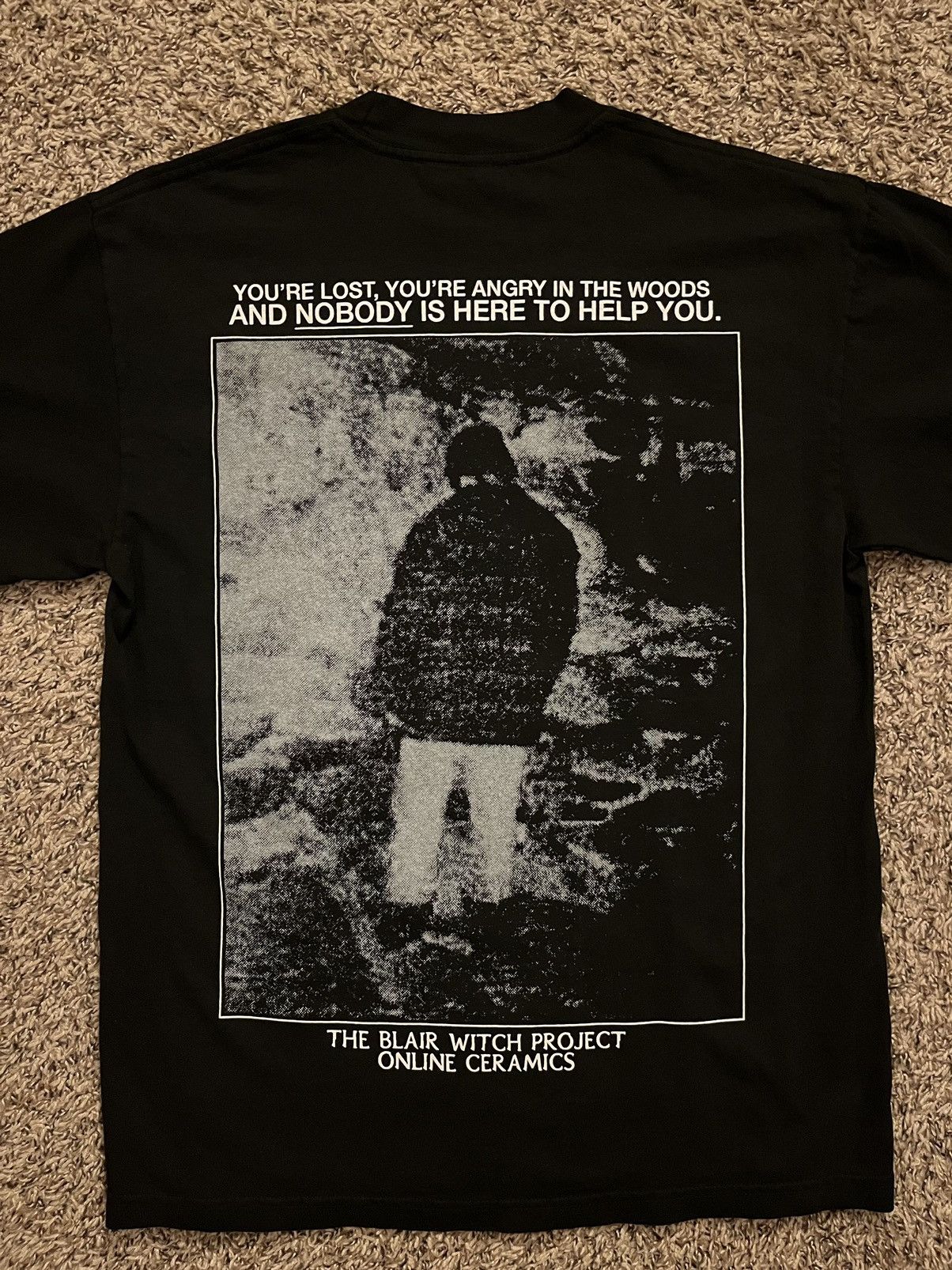 A24 × Online Ceramics Blair Witch ‘university’ style tee Size US S / EU 44-46 / 1 - 4 Thumbnail