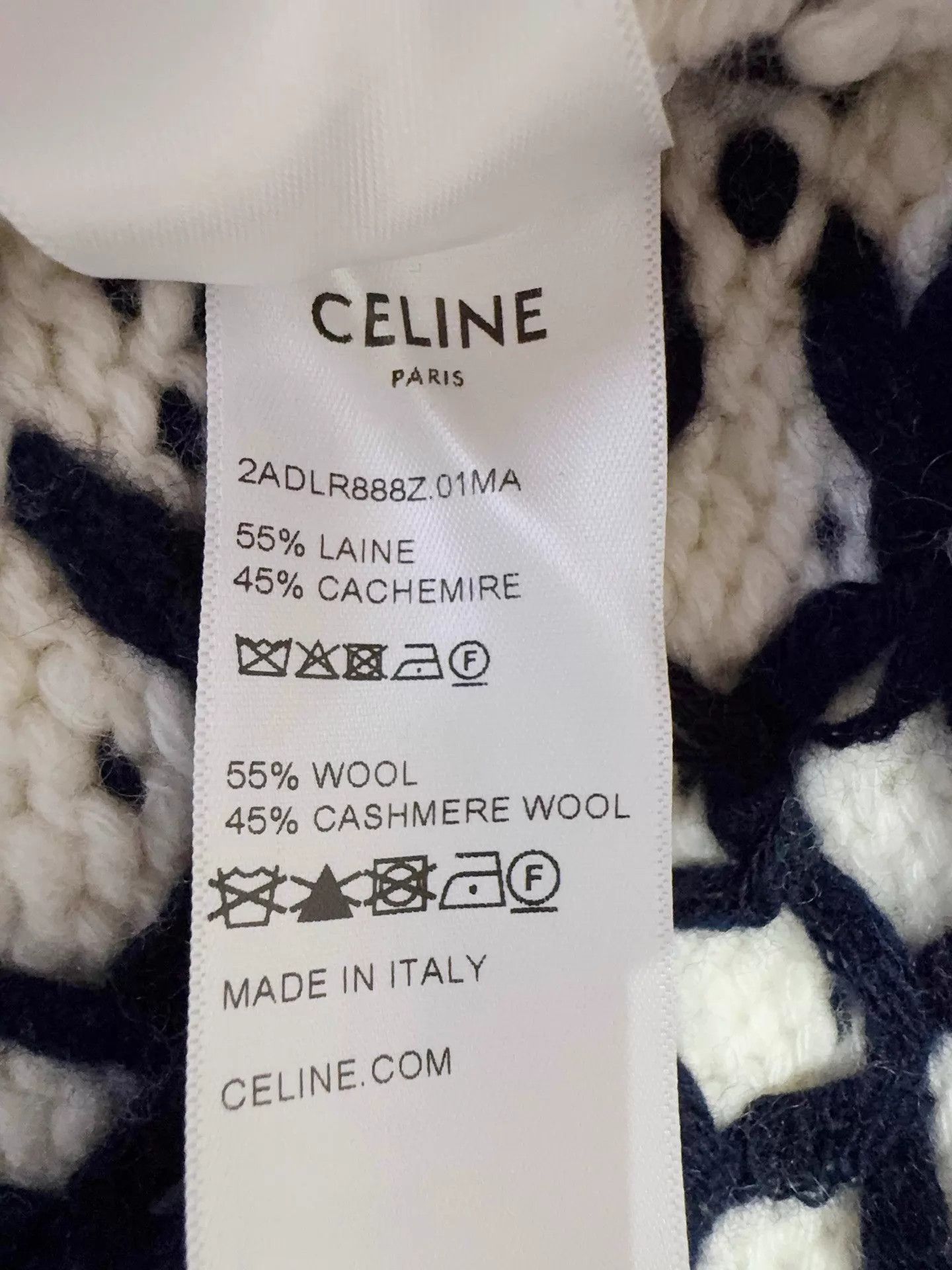 Celine Celine Triomphe Fair Isle Wool-Cashmere Sweater M Size M / US 6-8 / IT 42-44 - 5 Thumbnail