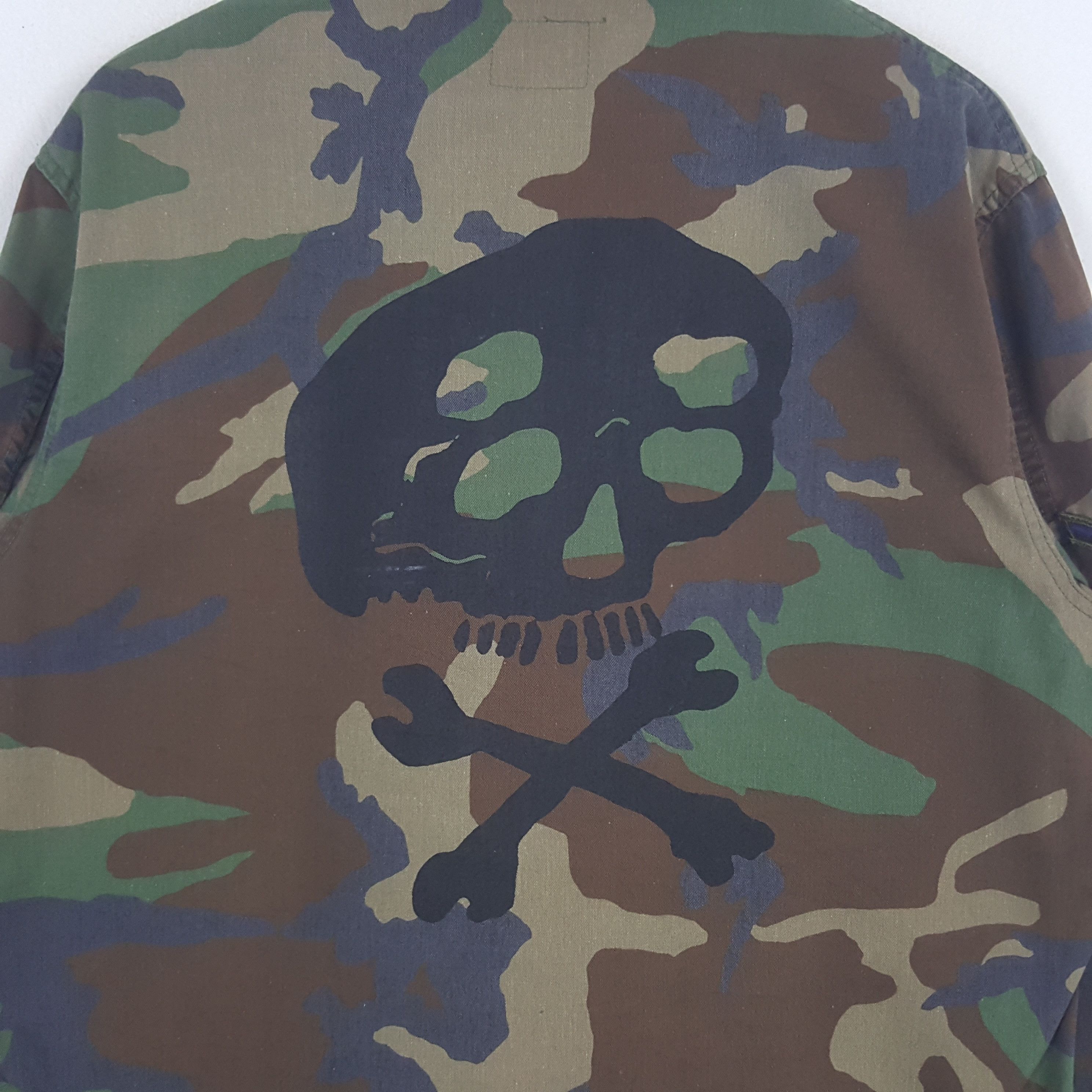 Vintage Vintage US Air Force Skull American Punk Style Jacket Size US L / EU 52-54 / 3 - 2 Thumbnail