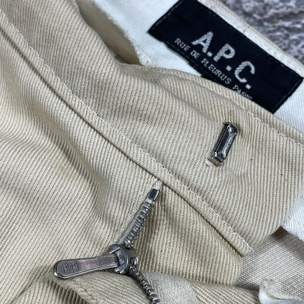 A.P.C. Vintage 90s APC Pants Paris Designer Casual Luxury Jeans Size US 30 / EU 46 - 8 Thumbnail