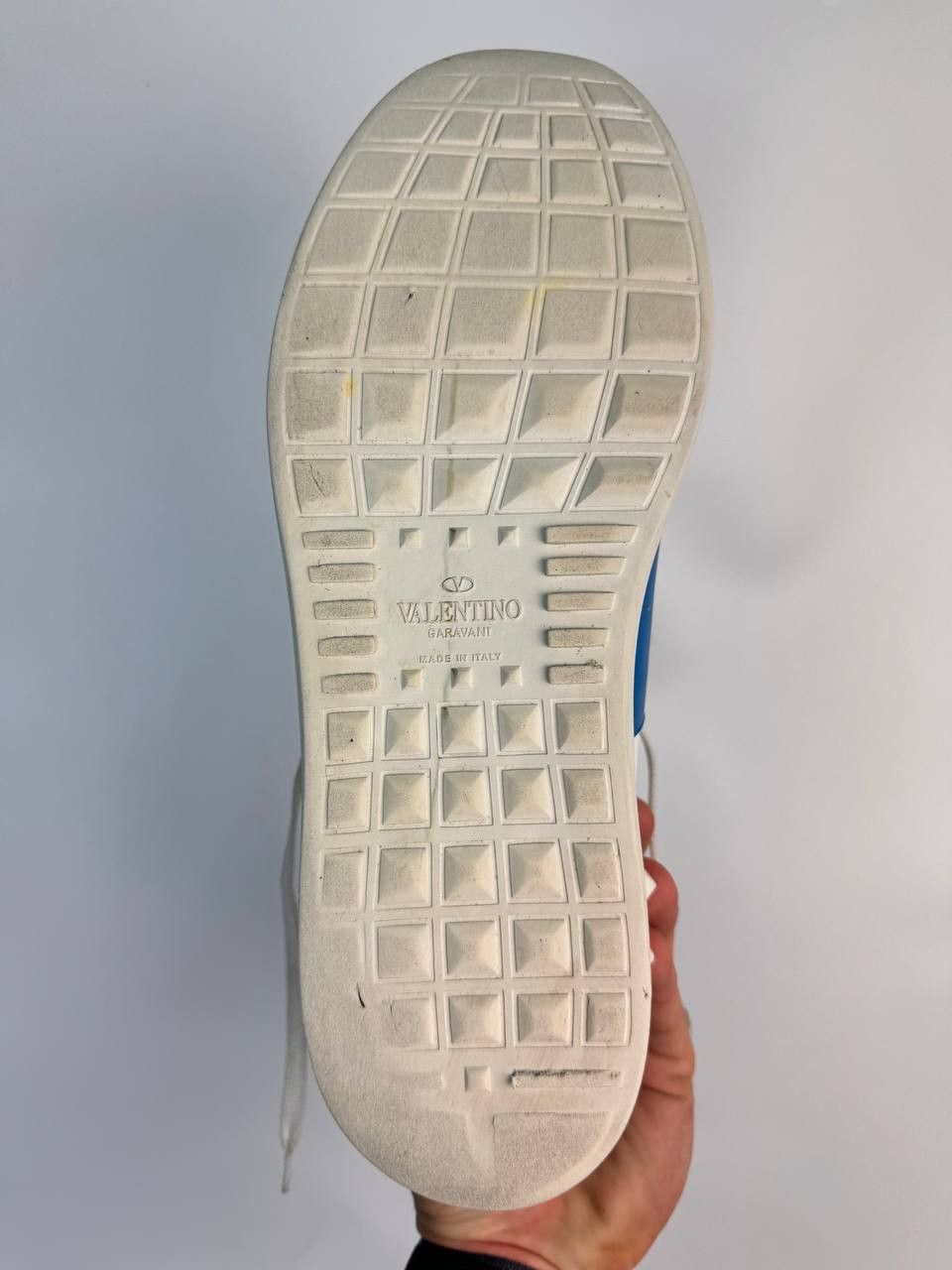 Designer × Valentino Valentino Garavani Open Skate Sneakers VLTN leather trainers Size US 11 / EU 44 - 6 Thumbnail