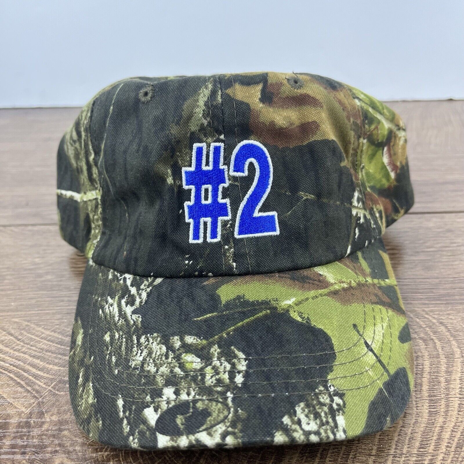 Other #2 Baseball Hat Adjustable Hat Camo Adjustable Hat Green Adu Size ONE SIZE - 3 Thumbnail