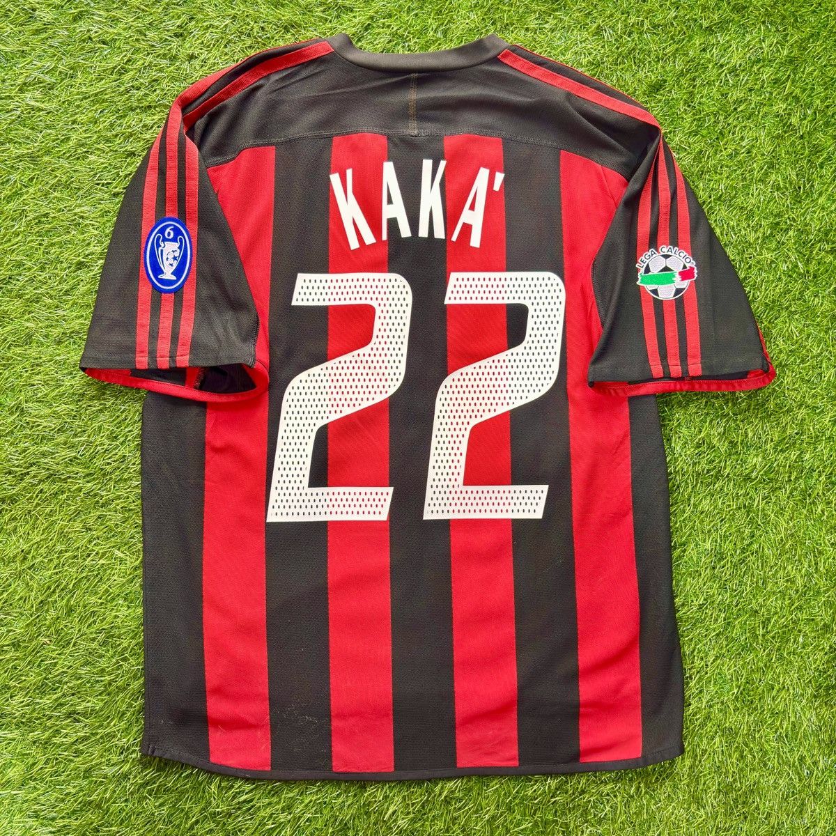 Ac Milan Player Issue Jersey Home 2003-04 Kaka #22