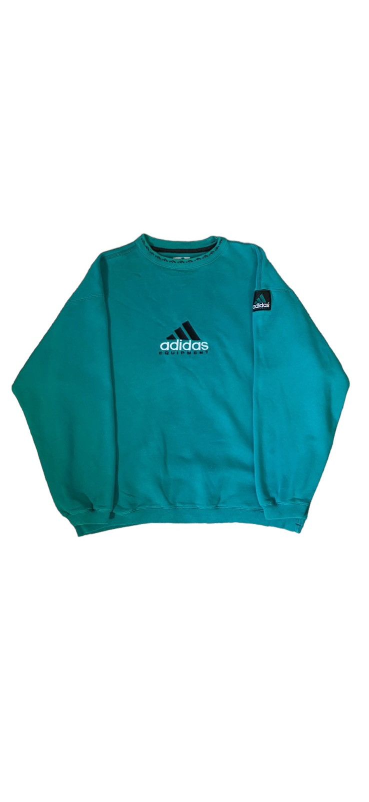 Adidas Adidas Equipment vintage sweatshirt Size US L / EU 52-54 / 3 - 1 Thumbnail
